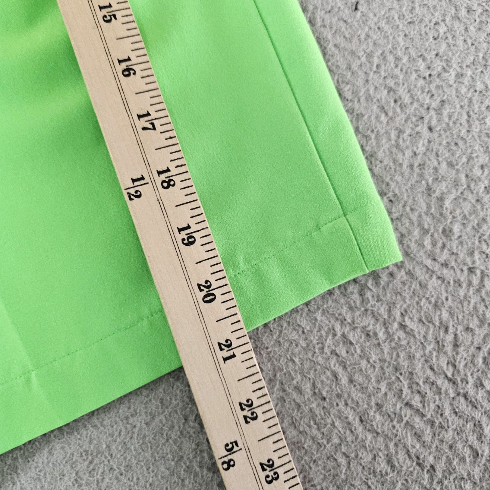 Adidas Adidas Shorts Mens 32 Green Golf Performance Stretch Flat Front Activewear Size US 32 / EU 48 - 6 Thumbnail