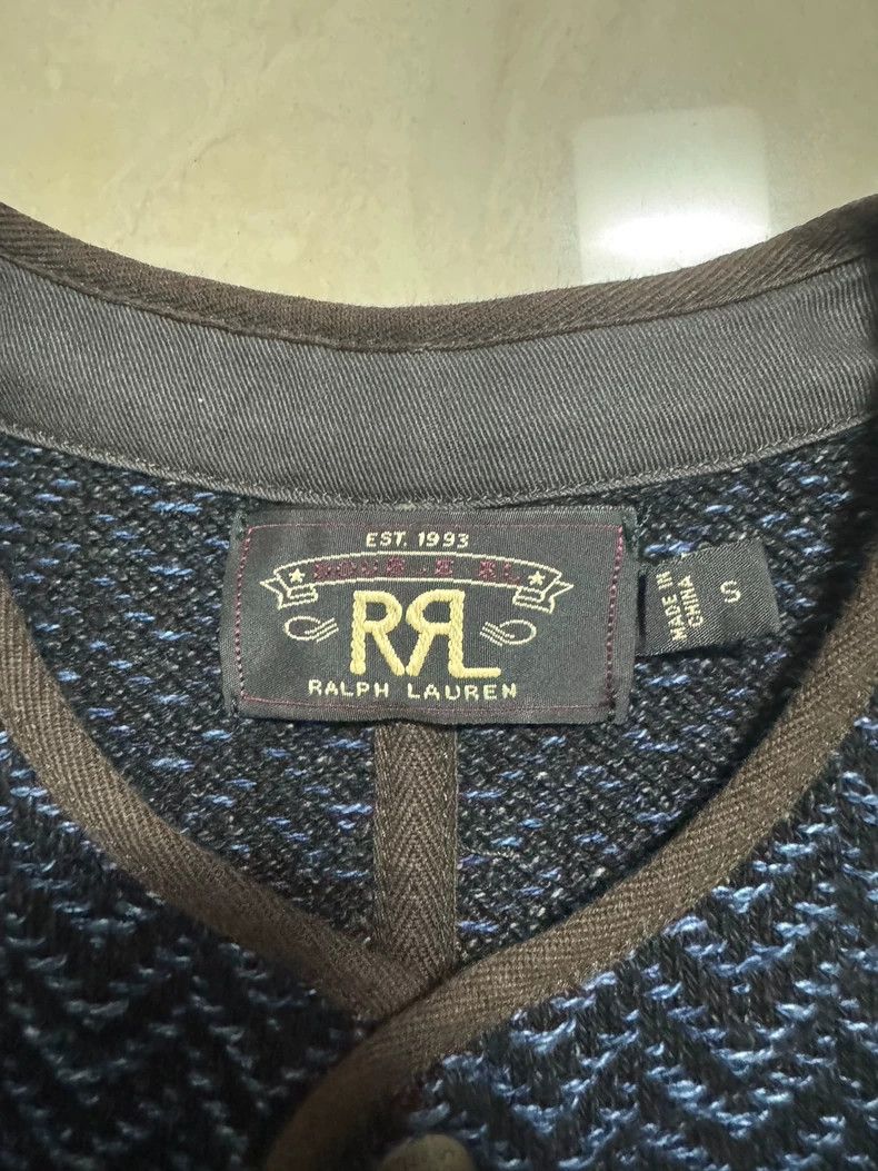 RRL Ralph Lauren RRL Ralph Lauren Blue dyed water ripple fisherman's vest Size US S / EU 44-46 / 1 - 4 Thumbnail