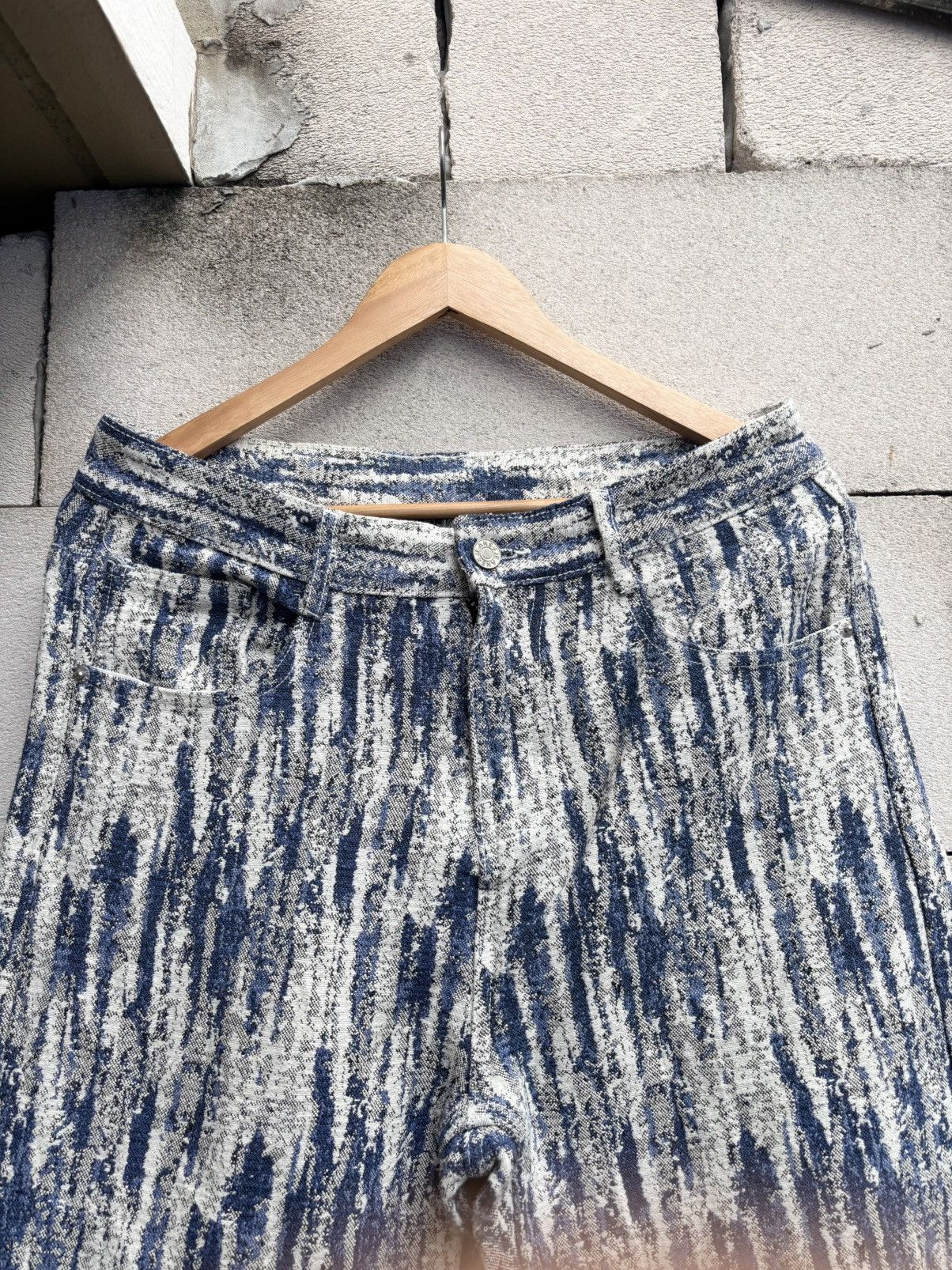 If Six Was Nine Carpet Pants Design Size 31 (Kapital Style) Size US 31 - 2 Thumbnail