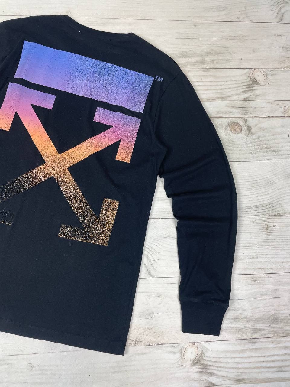 Off-White Off-White Degrade Arrows Long Sleeve T Shirt Size US L / EU 52-54 / 3 - 16 Thumbnail