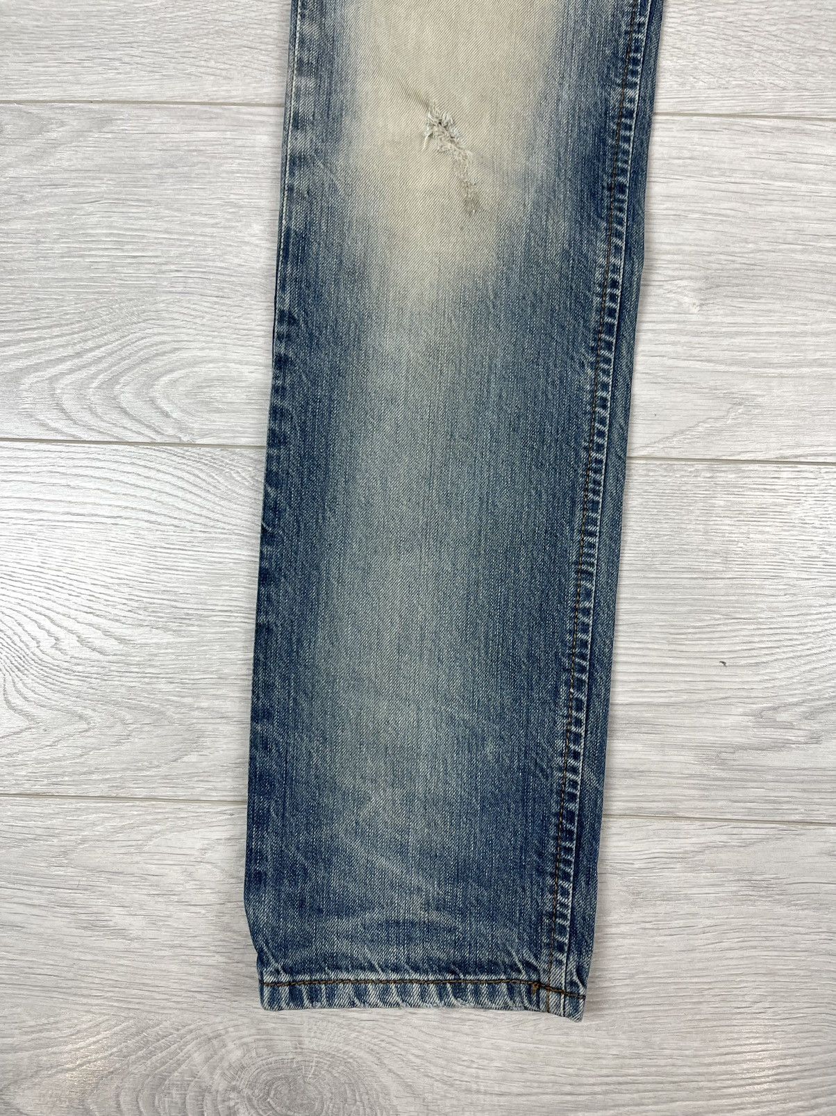Diesel Diesel Italy Iakob Distressed Washed Denim Pants Jeans Size US 31 - 6 Thumbnail