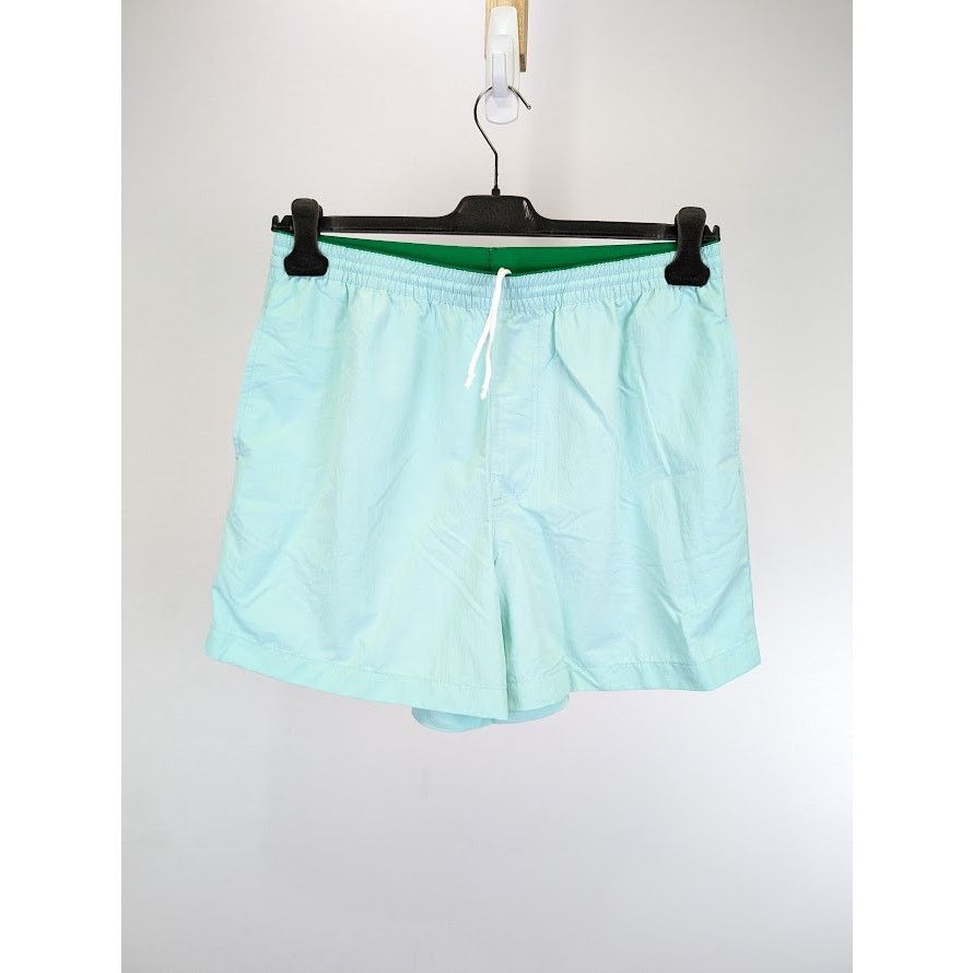 Bottega Veneta o1rshd1 Technical Micro Nylon Long Swim Shorts in Celadon Size US 32 / EU 48 - 2 Thumbnail