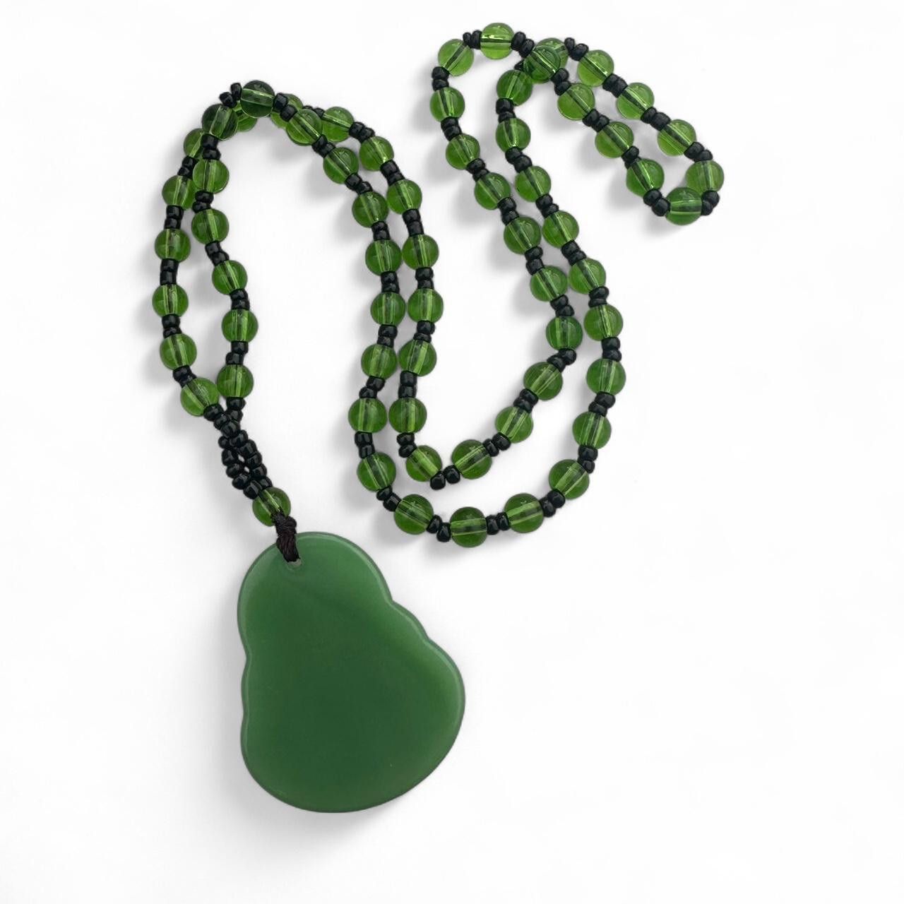 Other Green Jade Buddha Necklace Size ONE SIZE - 2 Thumbnail