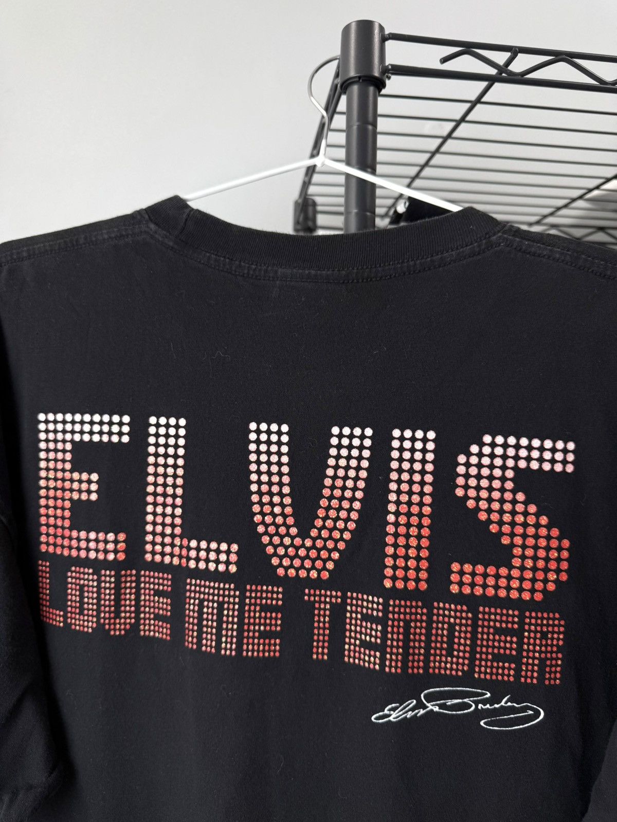 Band Tees Vintage 00s Elvis Presley American Classic Band Rock T Shirt Size US XL / EU 56 / 4 - 8 Thumbnail