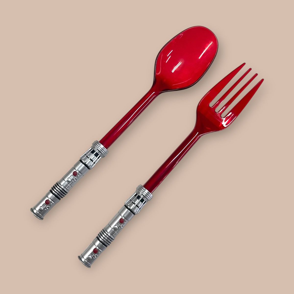 Star Wars Star Wars : Lightsaber Fork and Spoon Set "Darth Maul" Size ONE SIZE - 1 Thumbnail