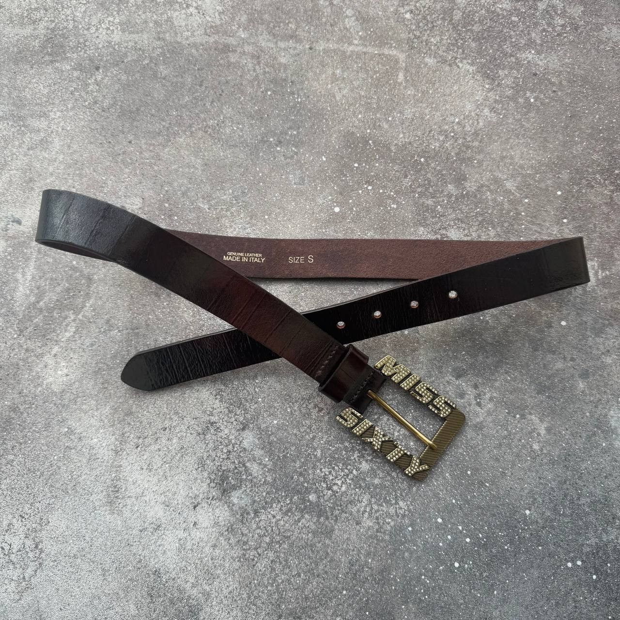 Miss Sixty Miss Sixty 2000's Vintage Glam Leather Belt Size ONE SIZE - 7 Thumbnail