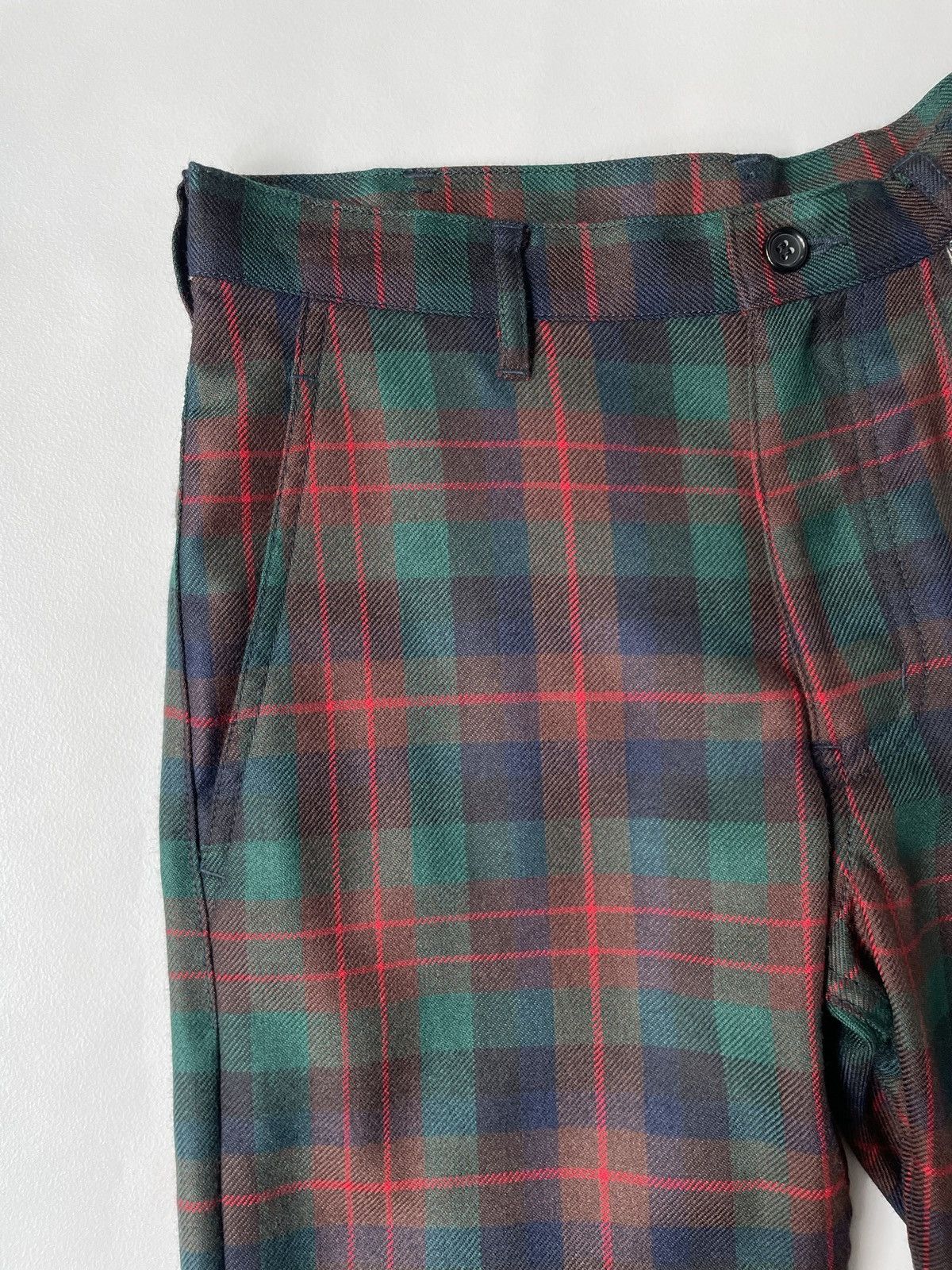 Comme des Garcons A/W 06 ‘Reworked Tartan’ Wool Trousers Size 26" / US 2 / IT 38 - 4 Thumbnail