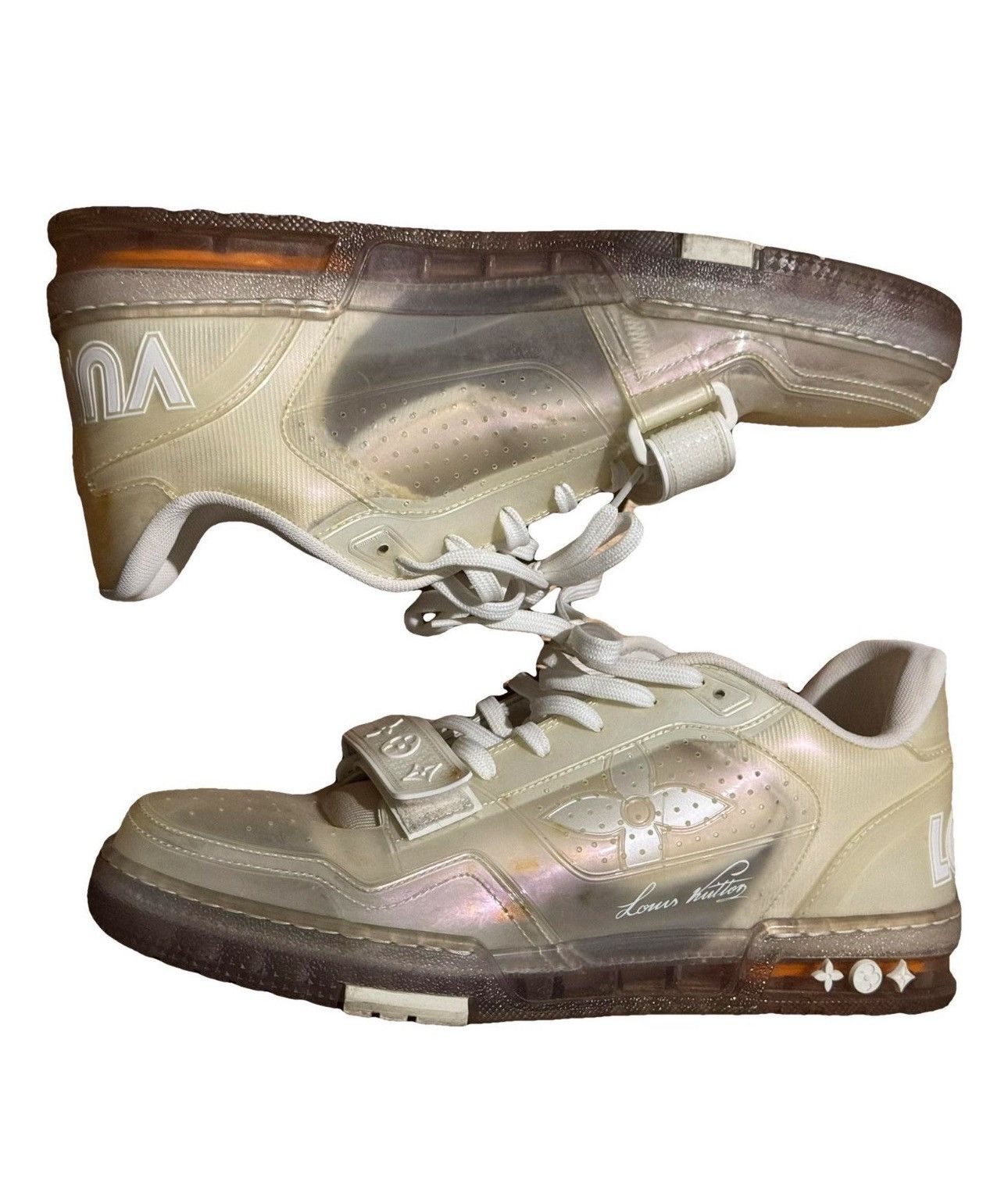 Louis Vuitton TRANSPARENT SNEAKERS Size US 8.5 / EU 41-42 - 1 Thumbnail
