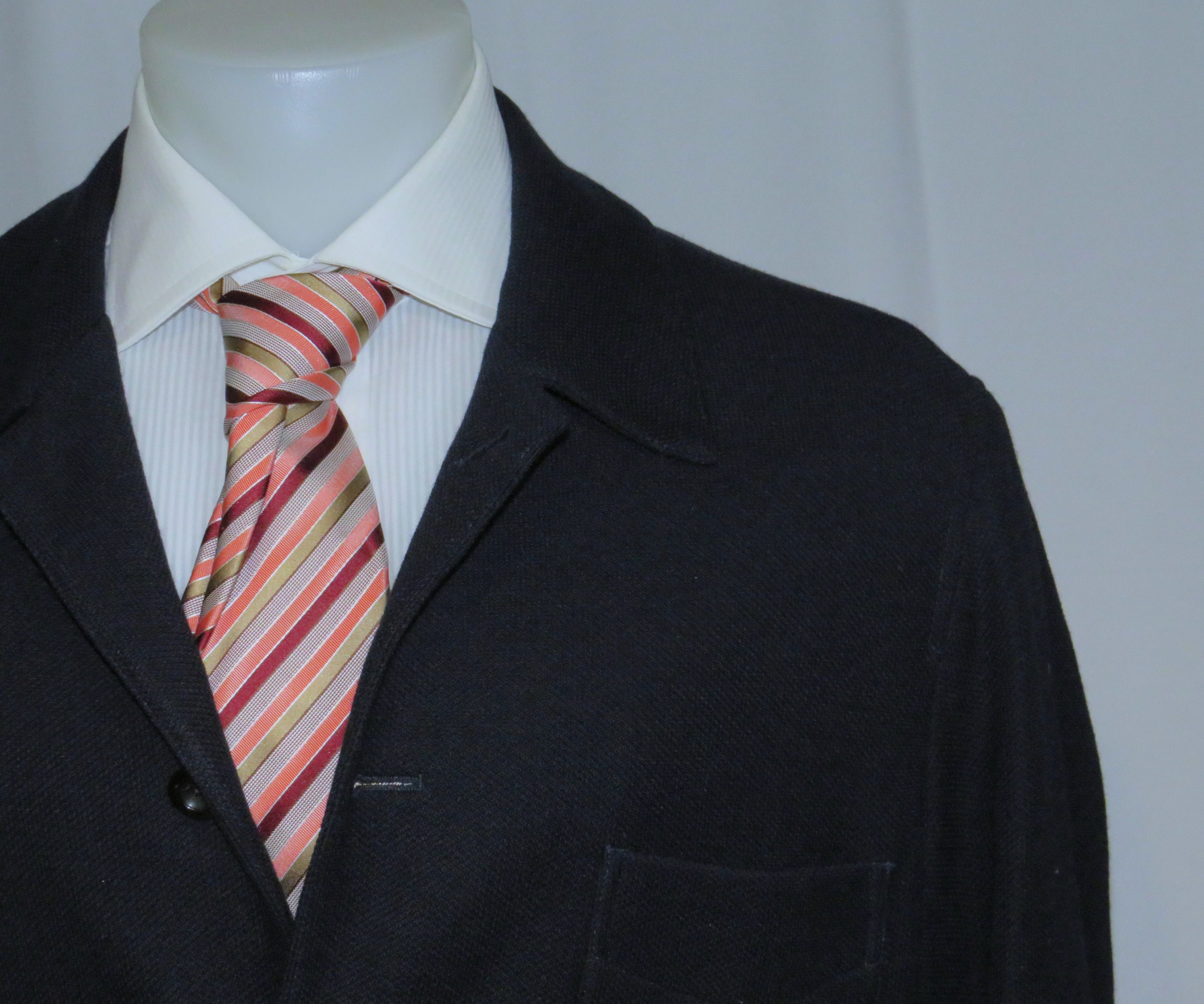 Ralph Lauren Purple Label Hand Tailored Wool Blend Navy Blue Jacket XL Size US XL / EU 56 / 4 - 5 Thumbnail