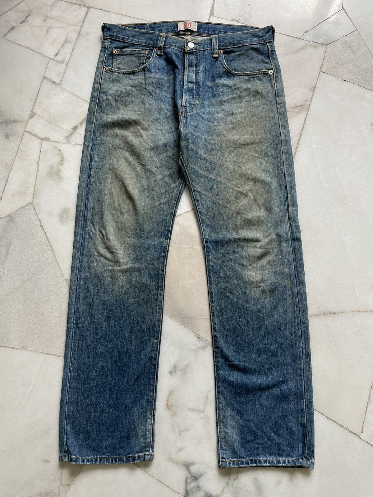 Levi's Vintage y2k Levis 501 Jeans Size US 35 - 1 Thumbnail
