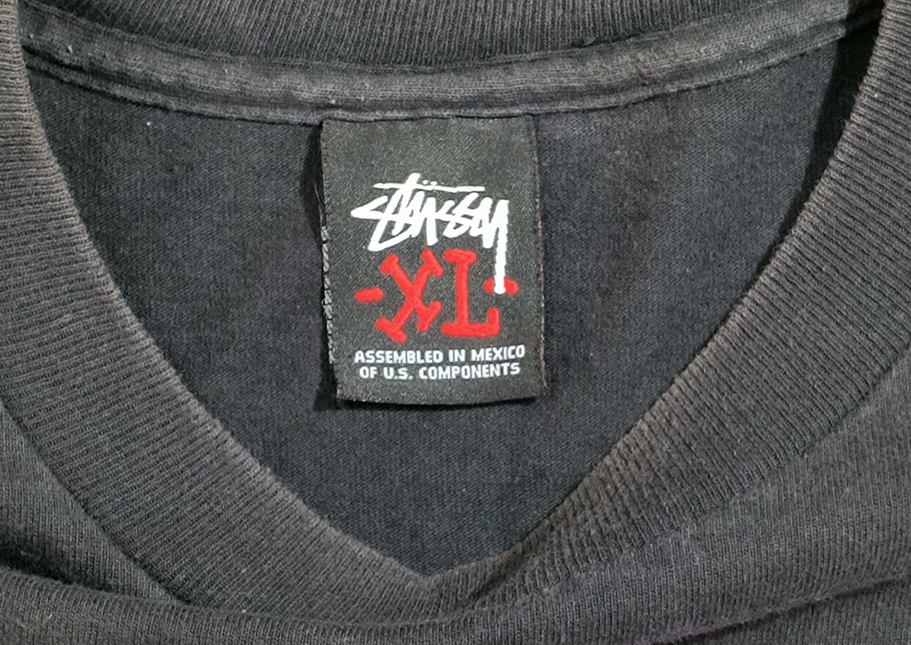 Stussy Vintage Y2K Stussy tribe tee Size US XL / EU 56 / 4 - 4 Thumbnail