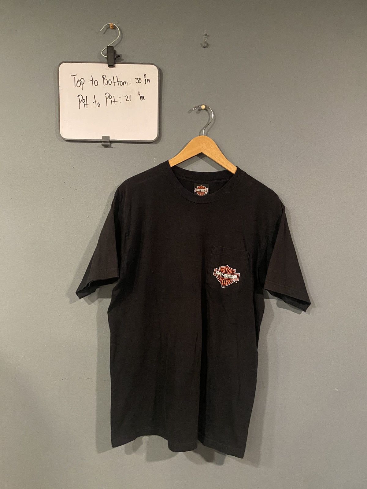 Harley Davidson Vintage Y2K Harley Davidson T Shirt Size US L / EU 52-54 / 3 - 2 Thumbnail