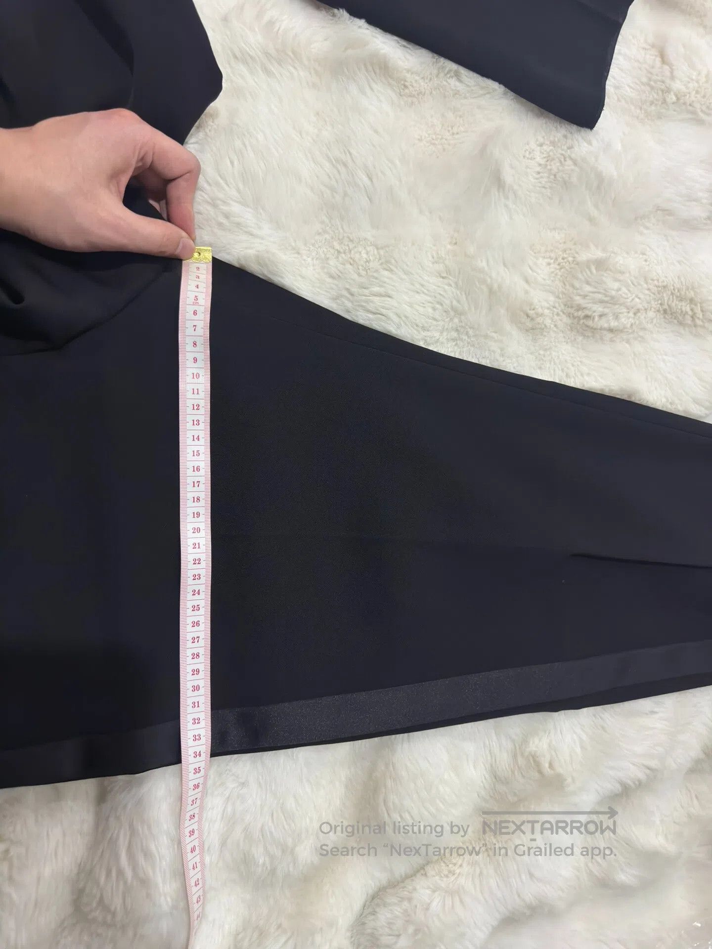 Saint Laurent Paris Saint Laurent Paris Tapered Dress Pants| Size US 34 / EU 50 - 8 Thumbnail