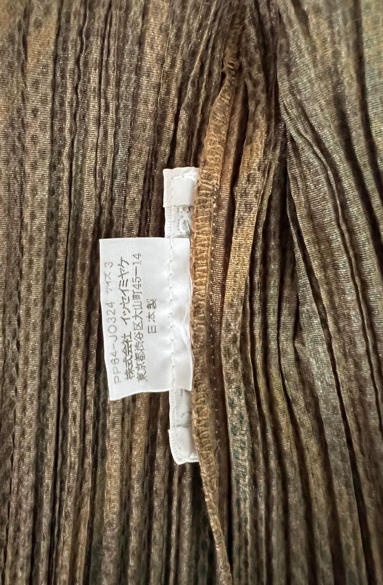 Issey Miyake Issey Miyake size:3 Blue-brown double-layer gauze cardigan Size M / US 6-8 / IT 42-44 - 6 Thumbnail