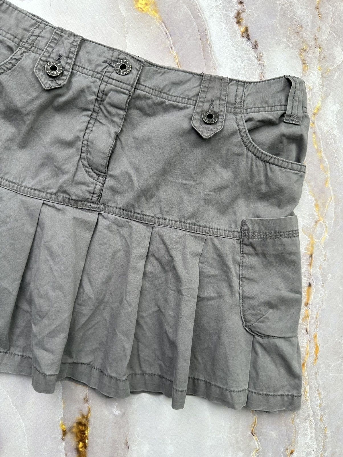 Japanese Brand Flared Mini Skirt Size 26" / US 2 / IT 38 - 4 Thumbnail