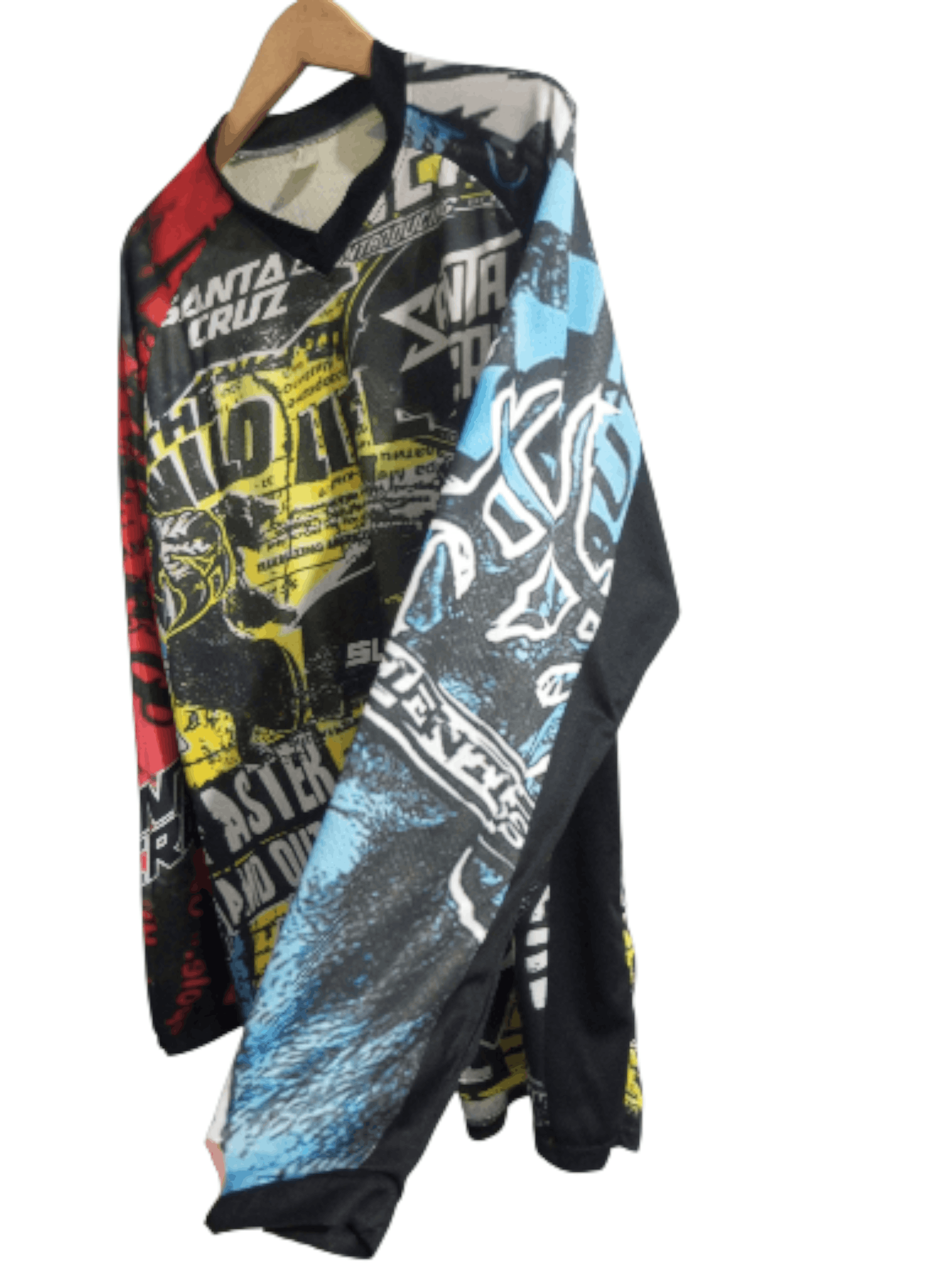 20471120 Vintage santa cruz aop long sleeve jersey Size US XL / EU 56 / 4 - 4 Thumbnail