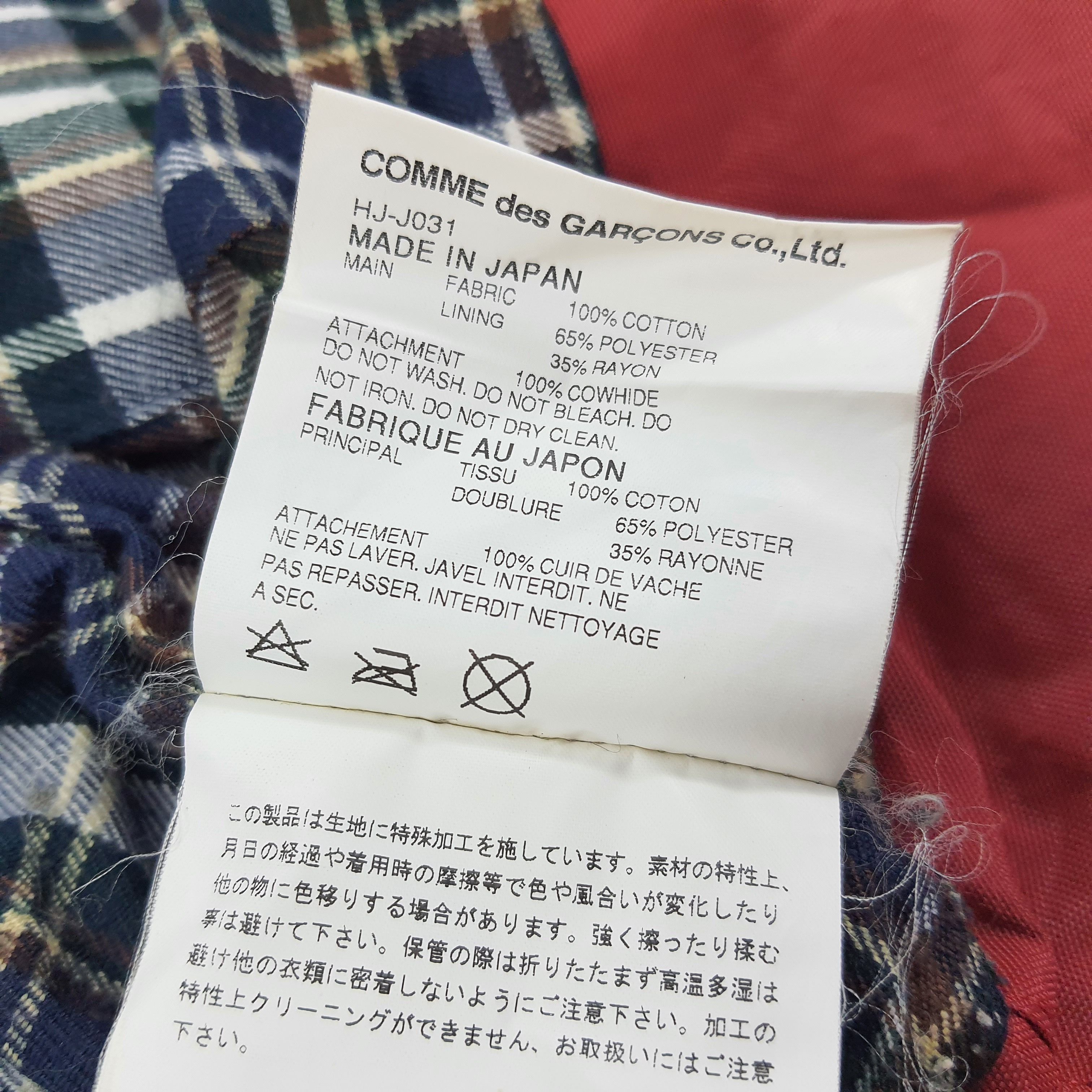 Comme des Garcons Homme Vintage Comme Des Garcons Homme Designer Jacket C240N9 Size US M / EU 48-50 / 2 - 8 Thumbnail