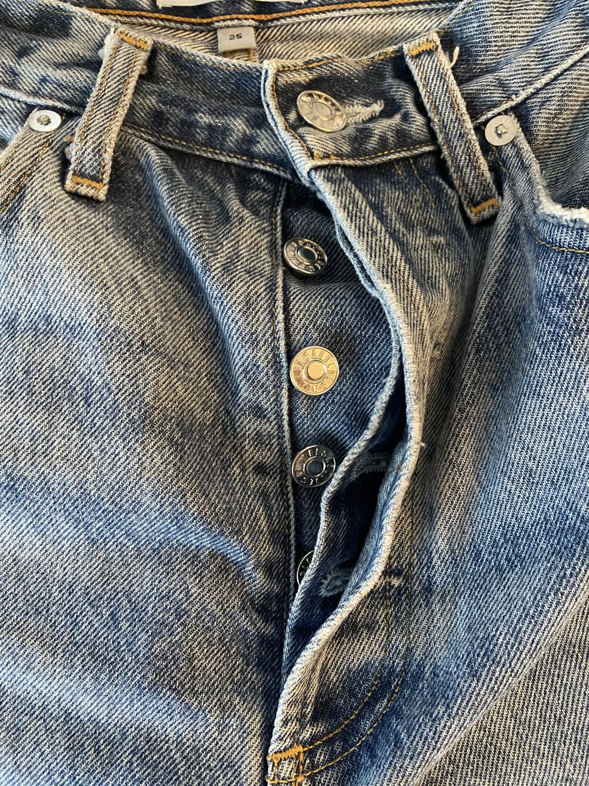 Agolde Agolde 90’s High Rise Loose Fit Relaxed Distressed Jeans Size 25" / US 0 / IT 36 - 4 Thumbnail