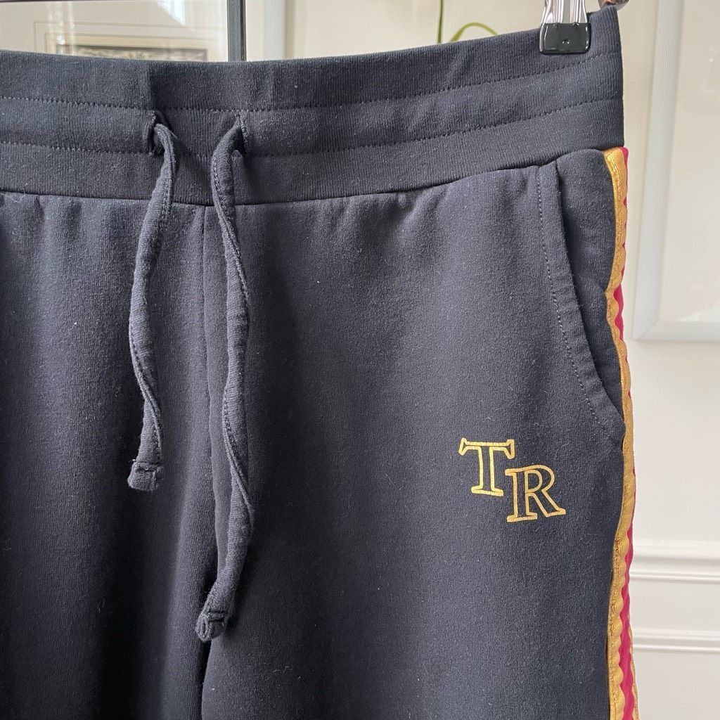 True Religion True Religion Women's Black Yellow Red Satin Side Striped Jo Size 30" / US 8 / IT 44 - 2 Thumbnail