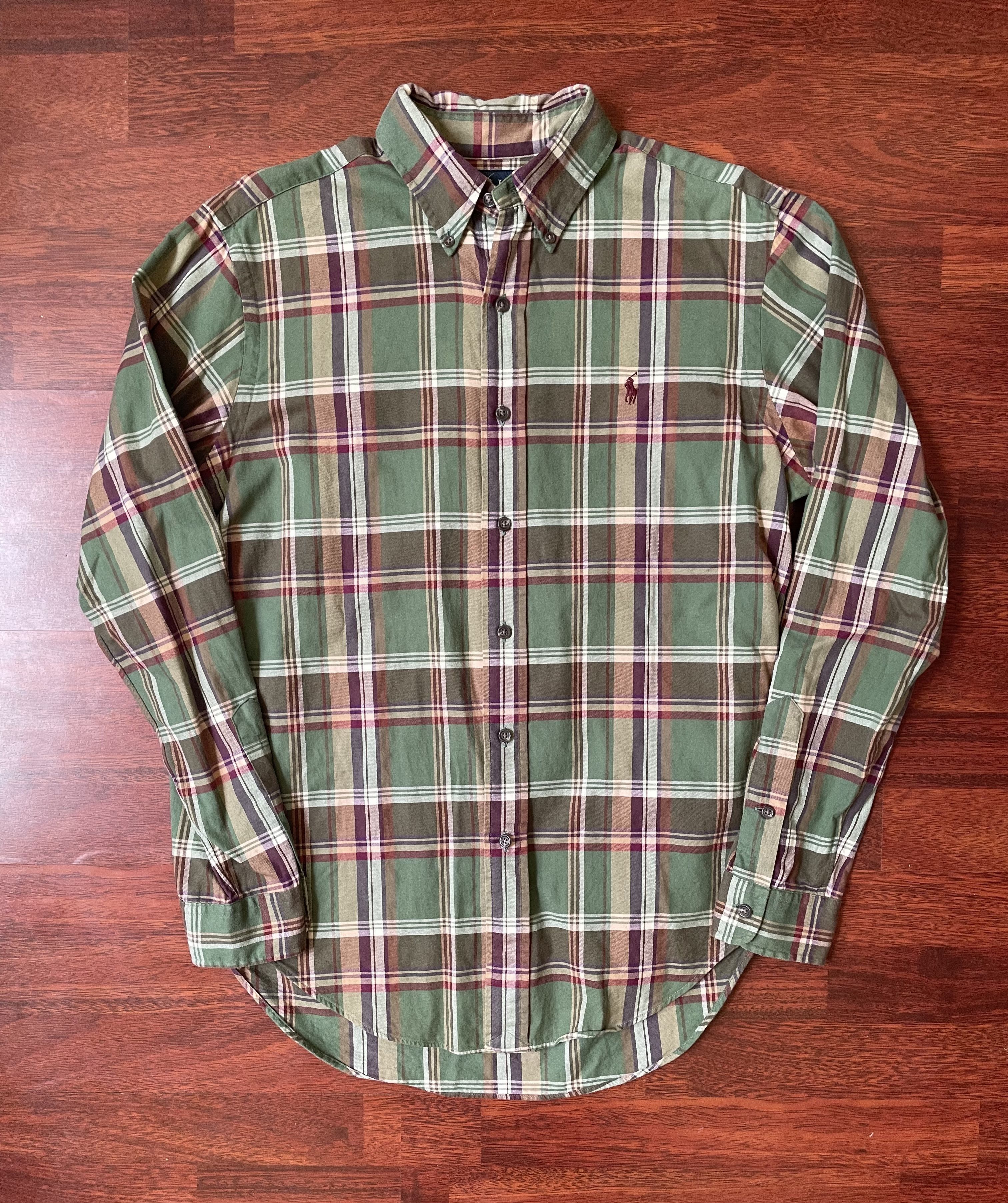 Polo Ralph Lauren Plaid button down shirt Size US S / EU 44-46 / 1 - 1 Thumbnail