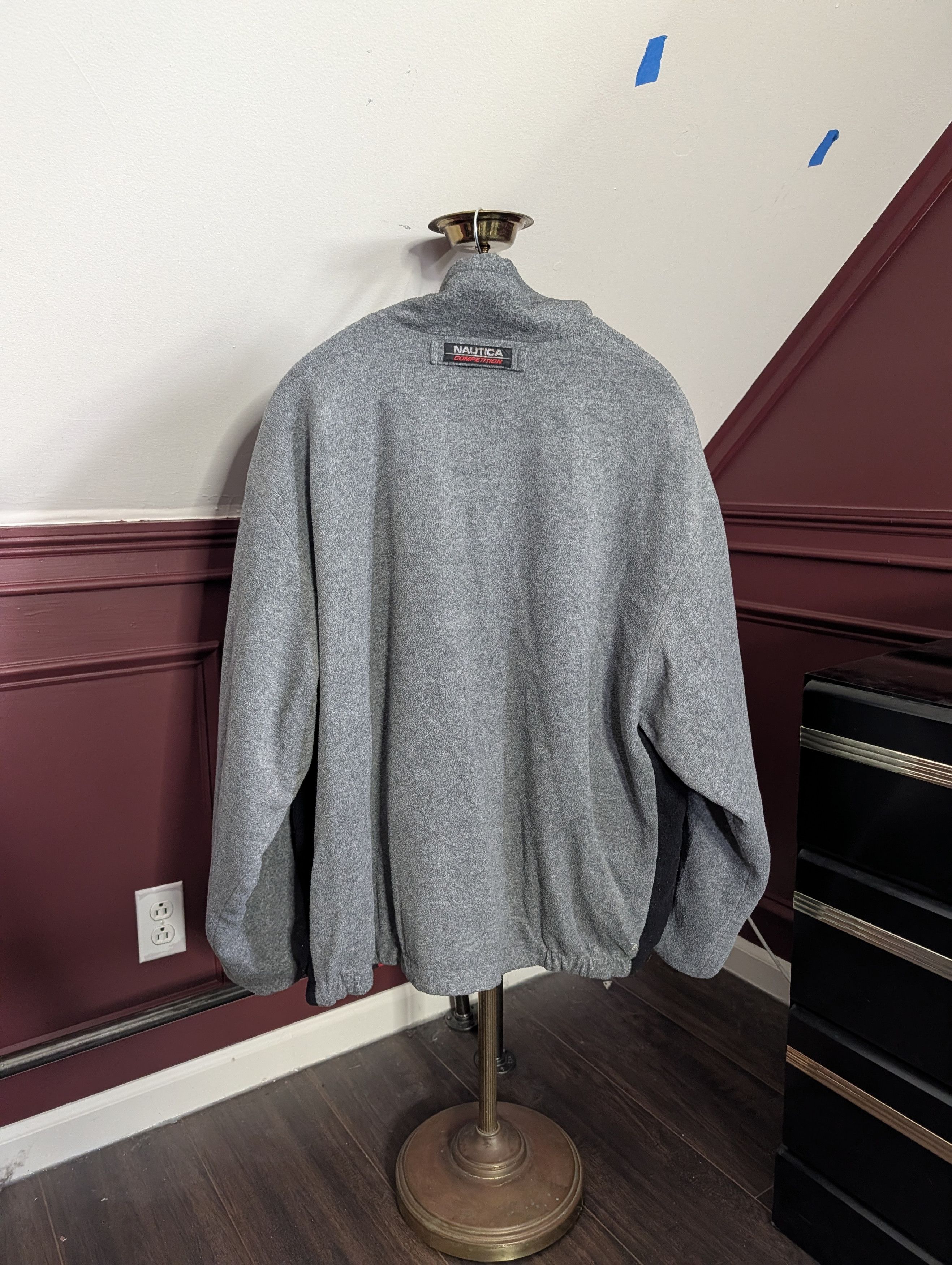 Nautica Competition VTG reversible track jacket fleece XL Size US L / EU 52-54 / 3 - 10 Thumbnail