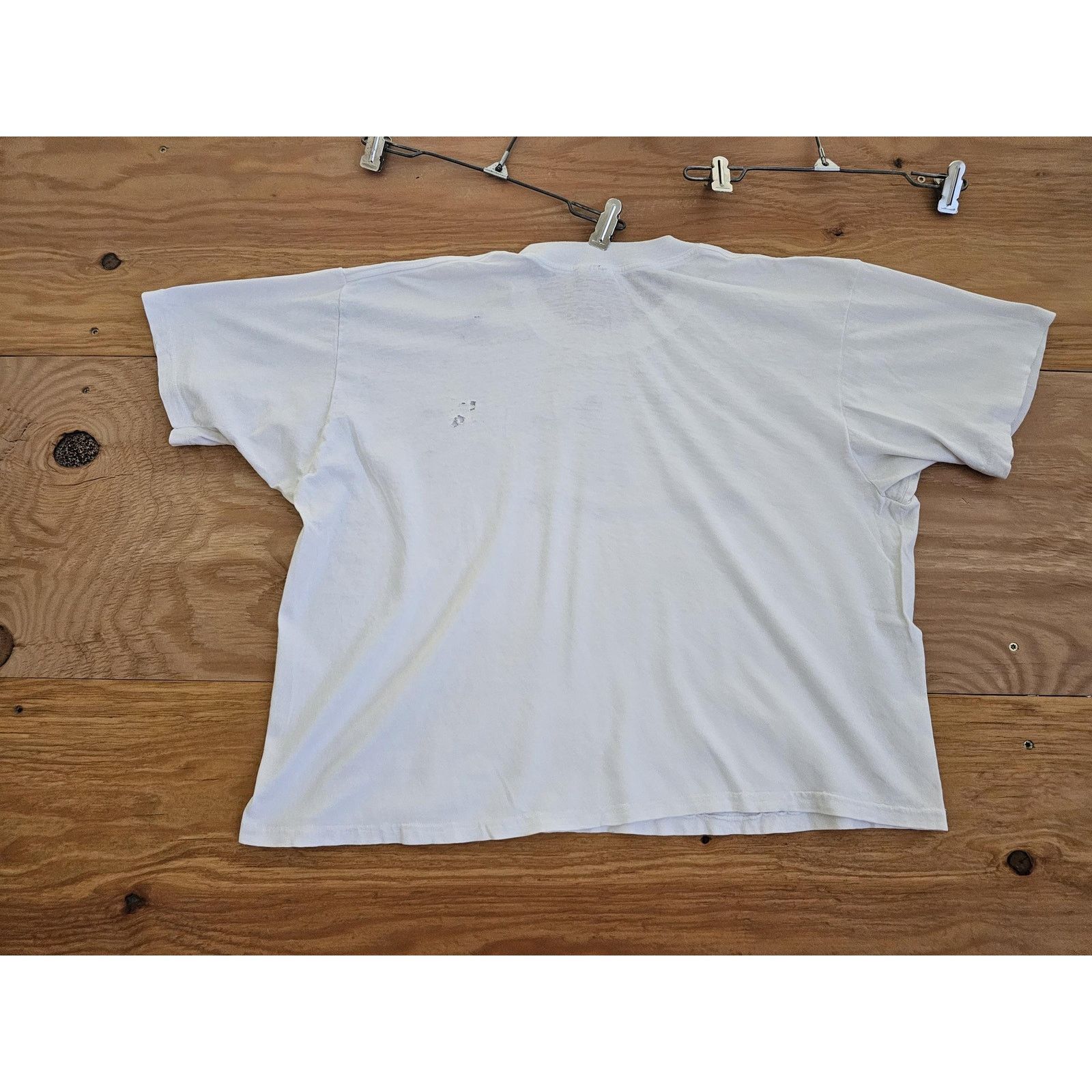 Other The Infidels Band Crop Top White T-Shirt XL 1990s Size US XL / EU 56 / 4 - 2 Thumbnail