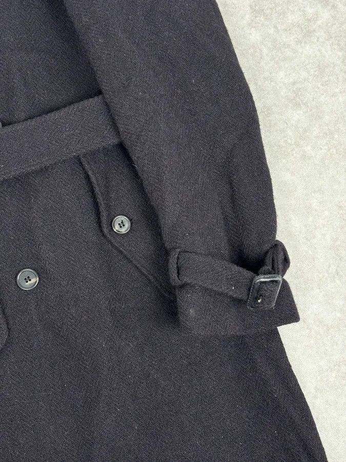 Miu Miu AW2005 Miu Miu Black Wool Double-Breasted Trench Coat Size US M / EU 48-50 / 2 - 9 Thumbnail