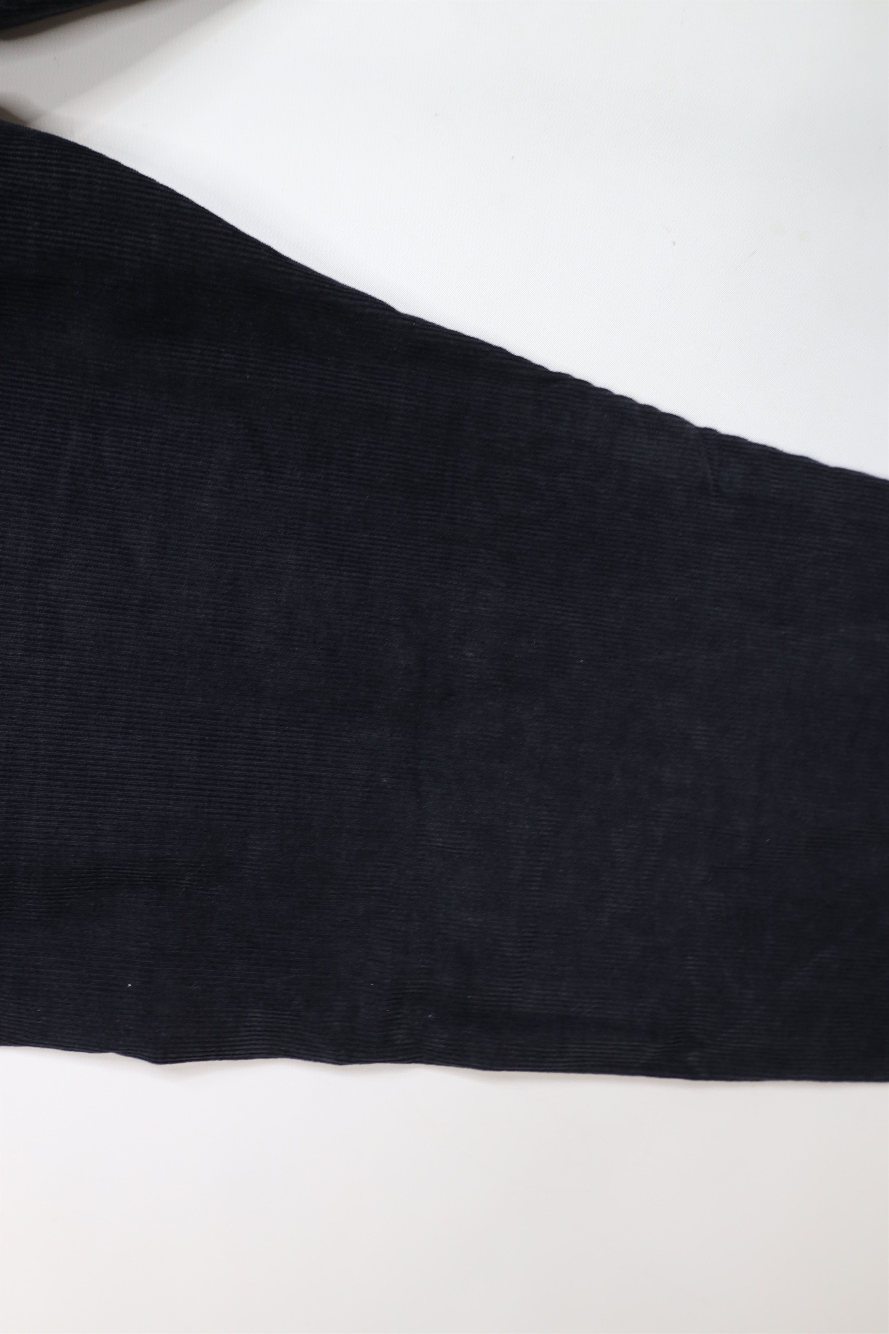 J.Crew × Vintage Vintage J Crew Faded Straight Leg Corduroy Chino Pants Black Size US 33 - 13 Thumbnail