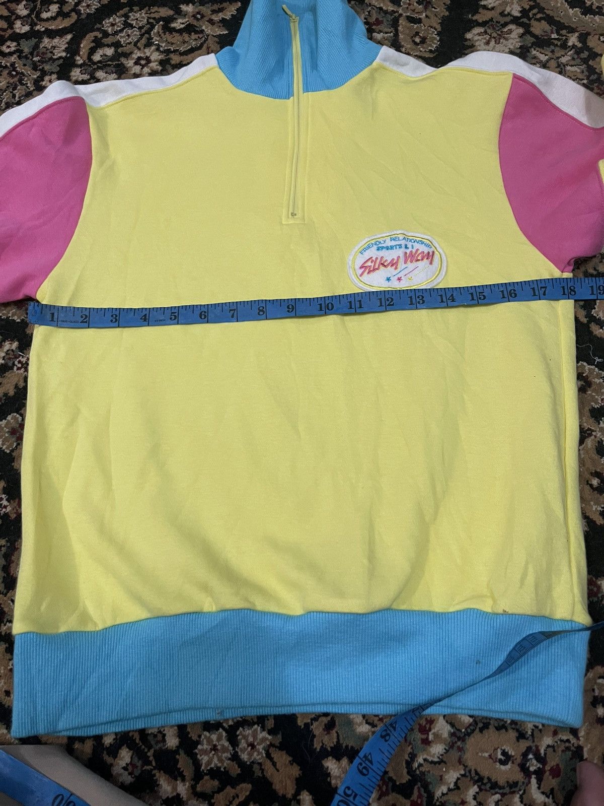 Other Vintage Silky Way Half zipper sweater Size L / US 10 / IT 46 - 11 Thumbnail