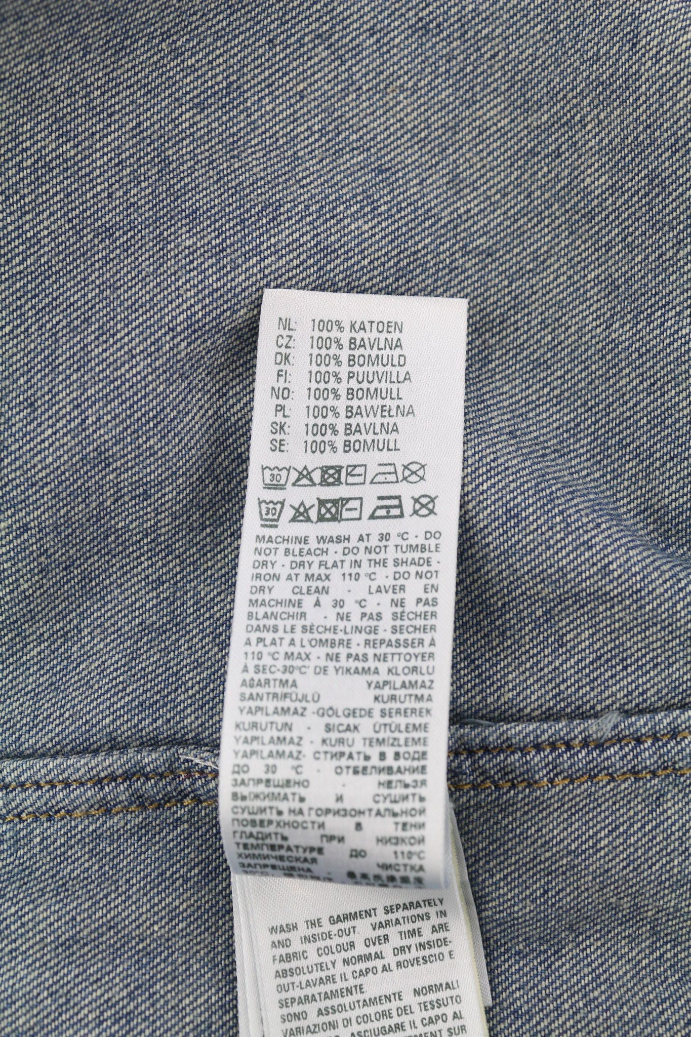 Diesel D-MILLY-SP L Denim Blue Spread Collar 40506 Size US L / EU 52-54 / 3 - 8 Thumbnail