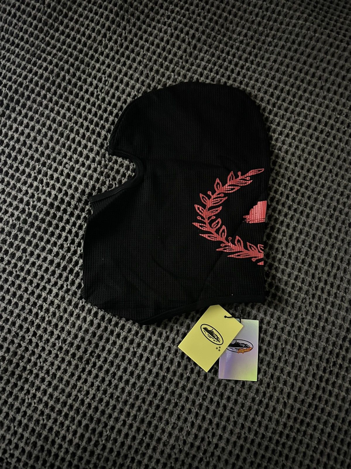 バラクラバcorteiz Corteiz Face Mask - Black Yellow