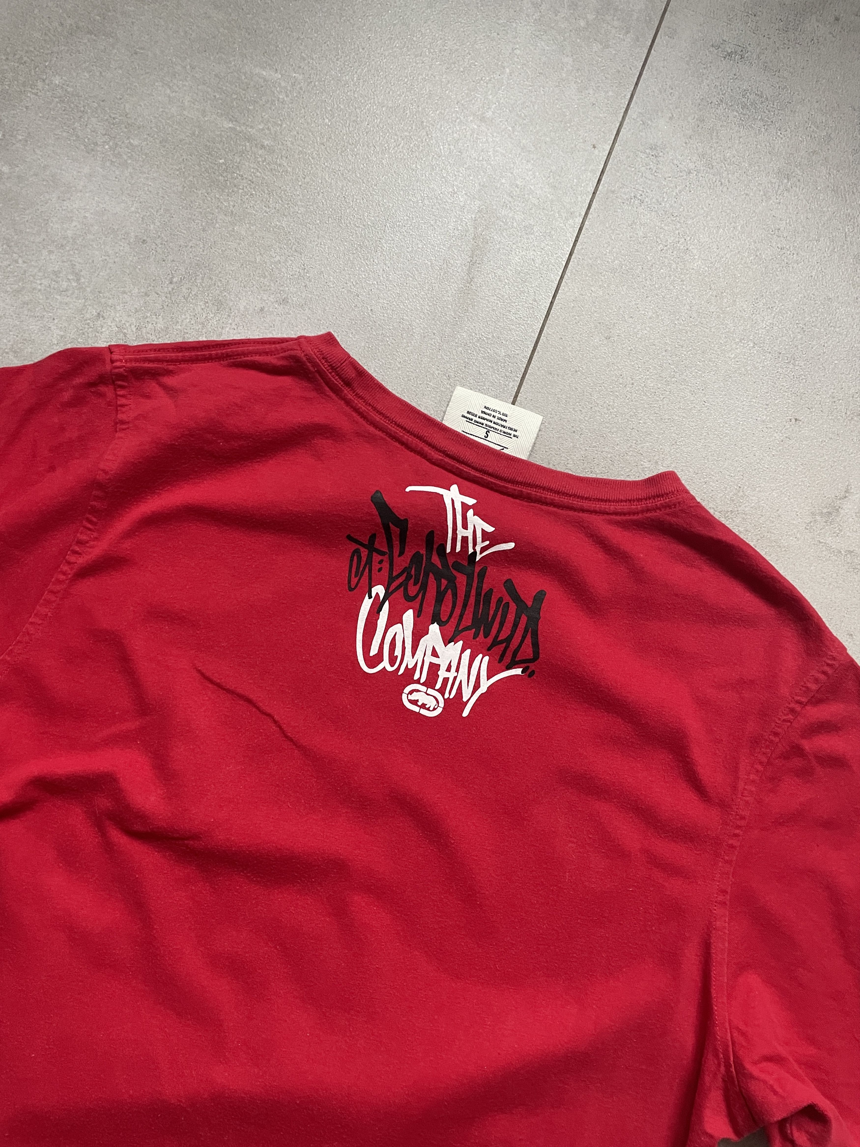 Ecko Unltd. Y2K ECKO UNLTMD UNLIMITED RED LOGO TSHIRT Size US S / EU 44-46 / 1 - 3 Thumbnail