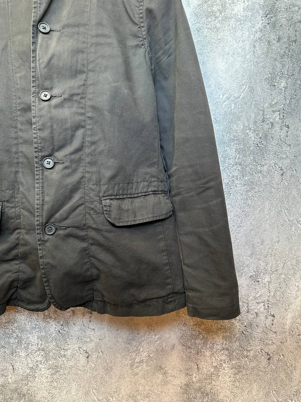 Allsaints ALLSAINTS ESTON BLAZER Black Cotton Jacket with Inner Collar Size US S / EU 44-46 / 1 - 10 Thumbnail