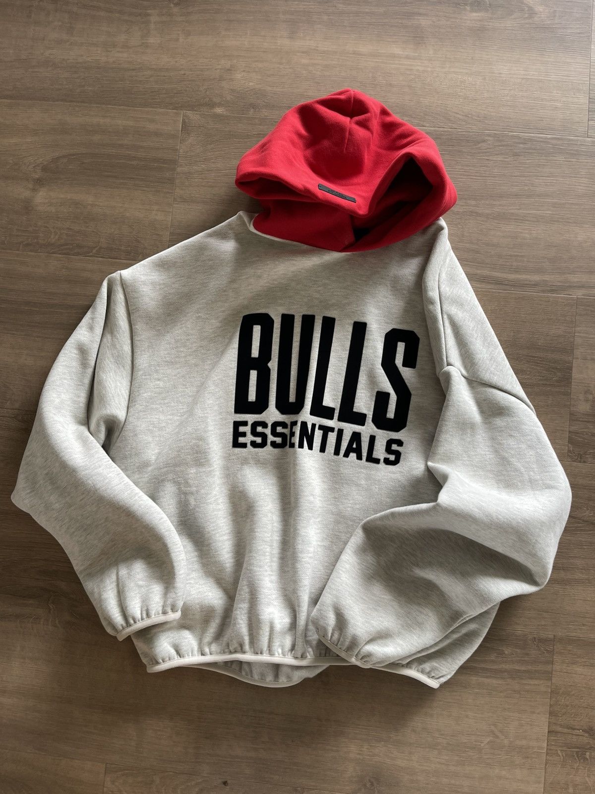 Fear of god x nba chicago bulls hoodie