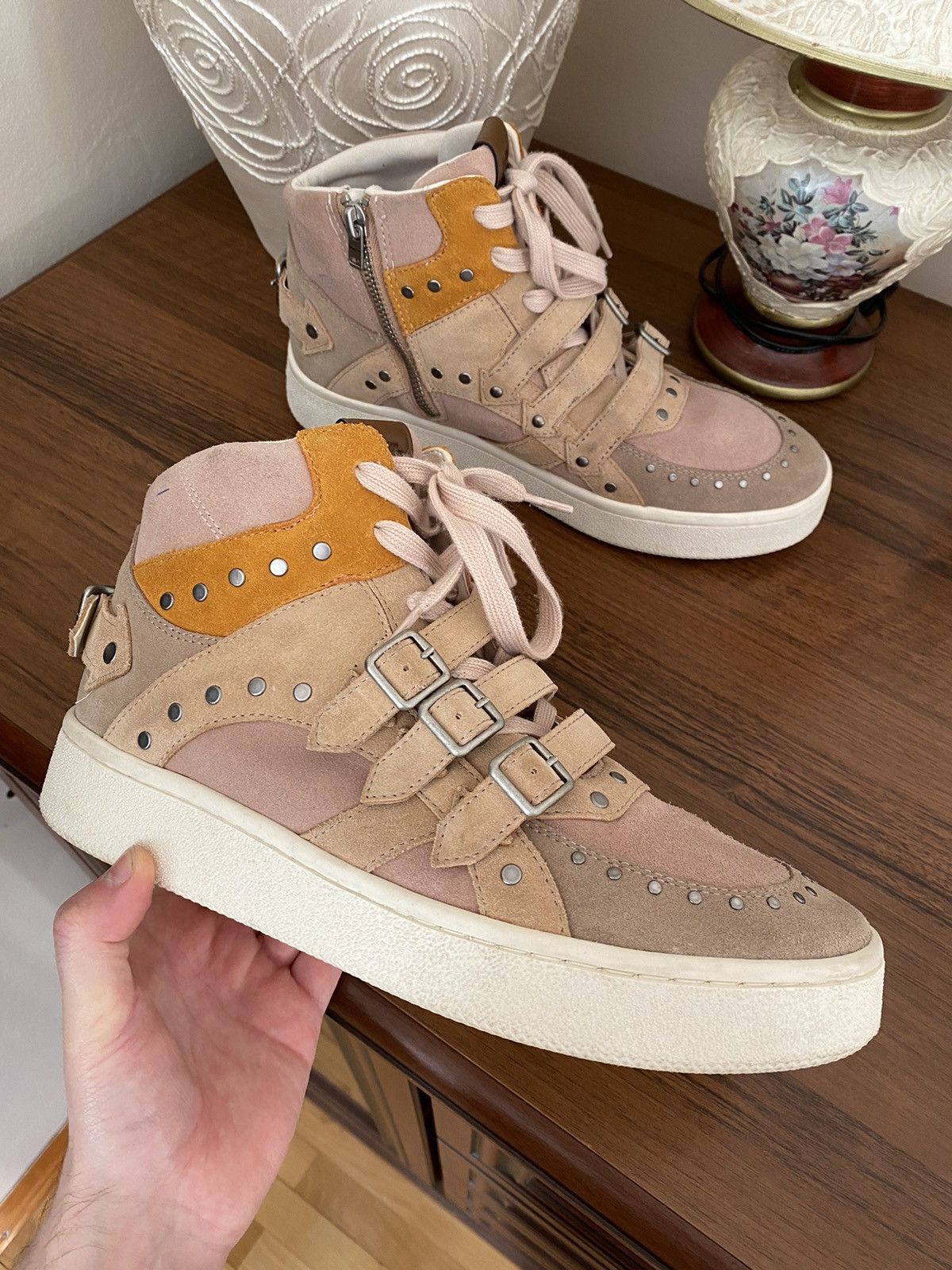 Coach × Vintage Coach C219 High Top Sneaker Size US 9.5 / IT 39.5 - 2 Thumbnail