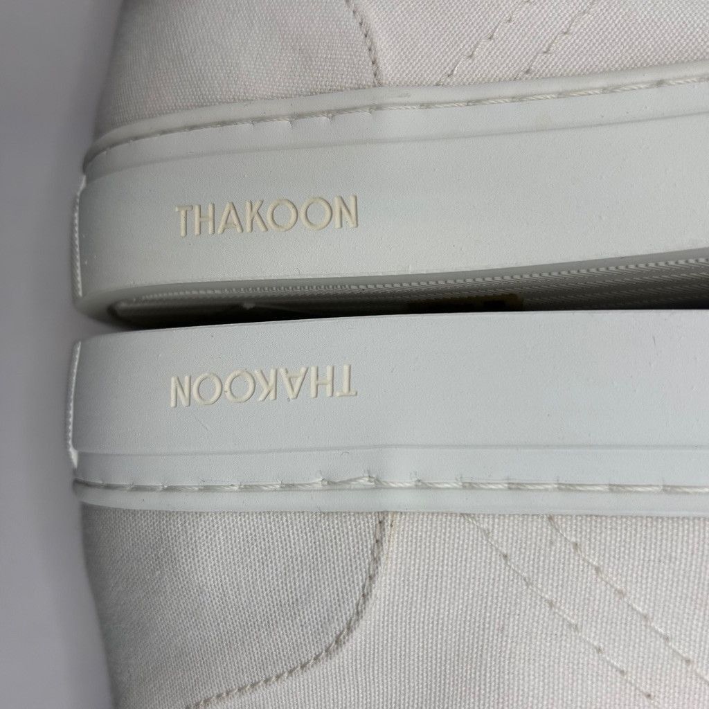 THAKOON Women's Thakoon hi top Sneakers, White, Size 37 Size US 7 / IT 37 - 9 Thumbnail