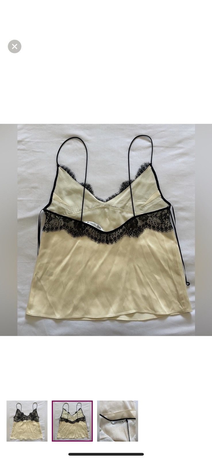 Zara Zara Lace Top Size XS / US 0-2 / IT 36-38 - 2 Thumbnail