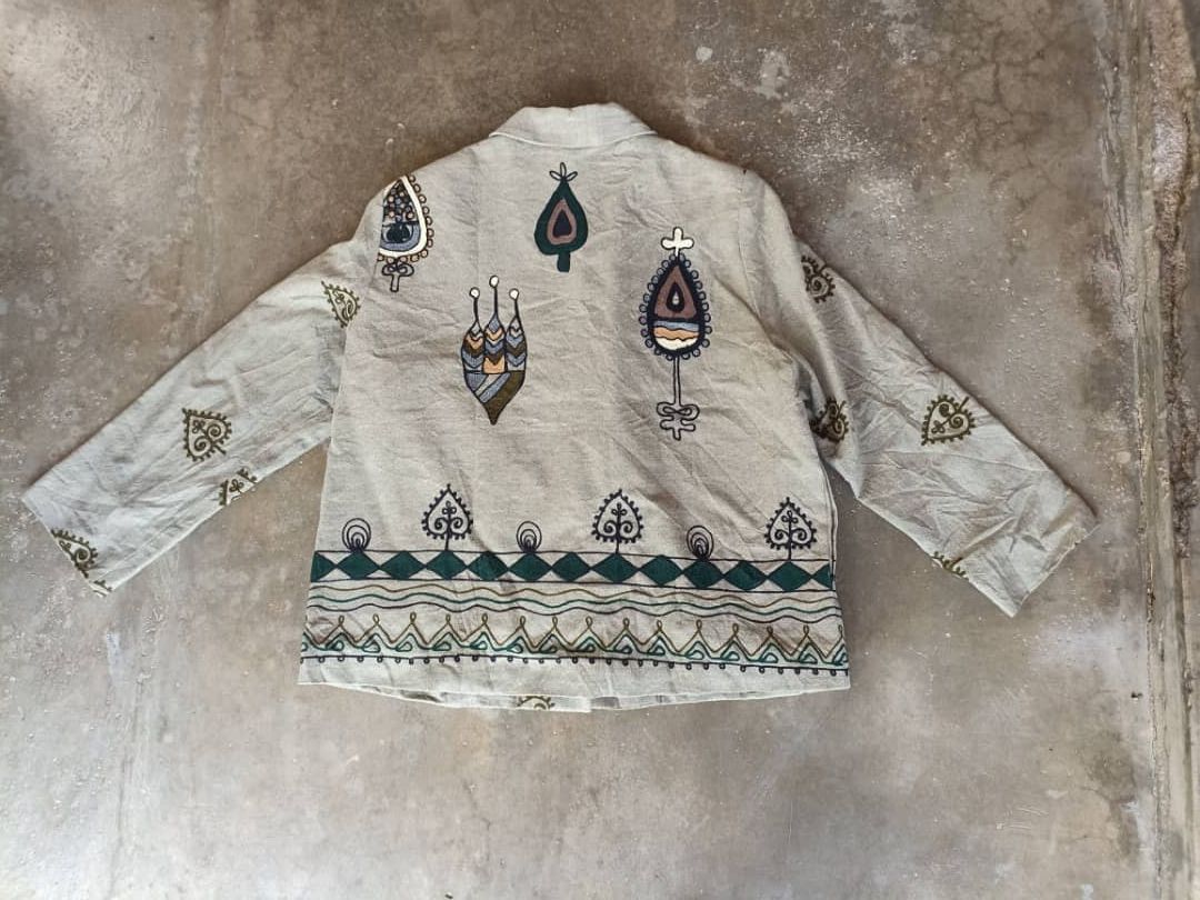 Designer × Japanese Brand × Vintage Vintage KAE Button up Jacket nice Design Size L / US 10 / IT 46 - 4 Thumbnail