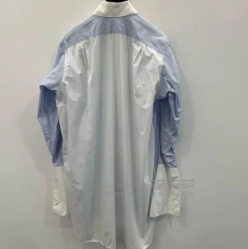 Loewe Loewe Light Blue Cotton Women's Shirt . Size XS / US 0-2 / IT 36-38 - 2 Thumbnail