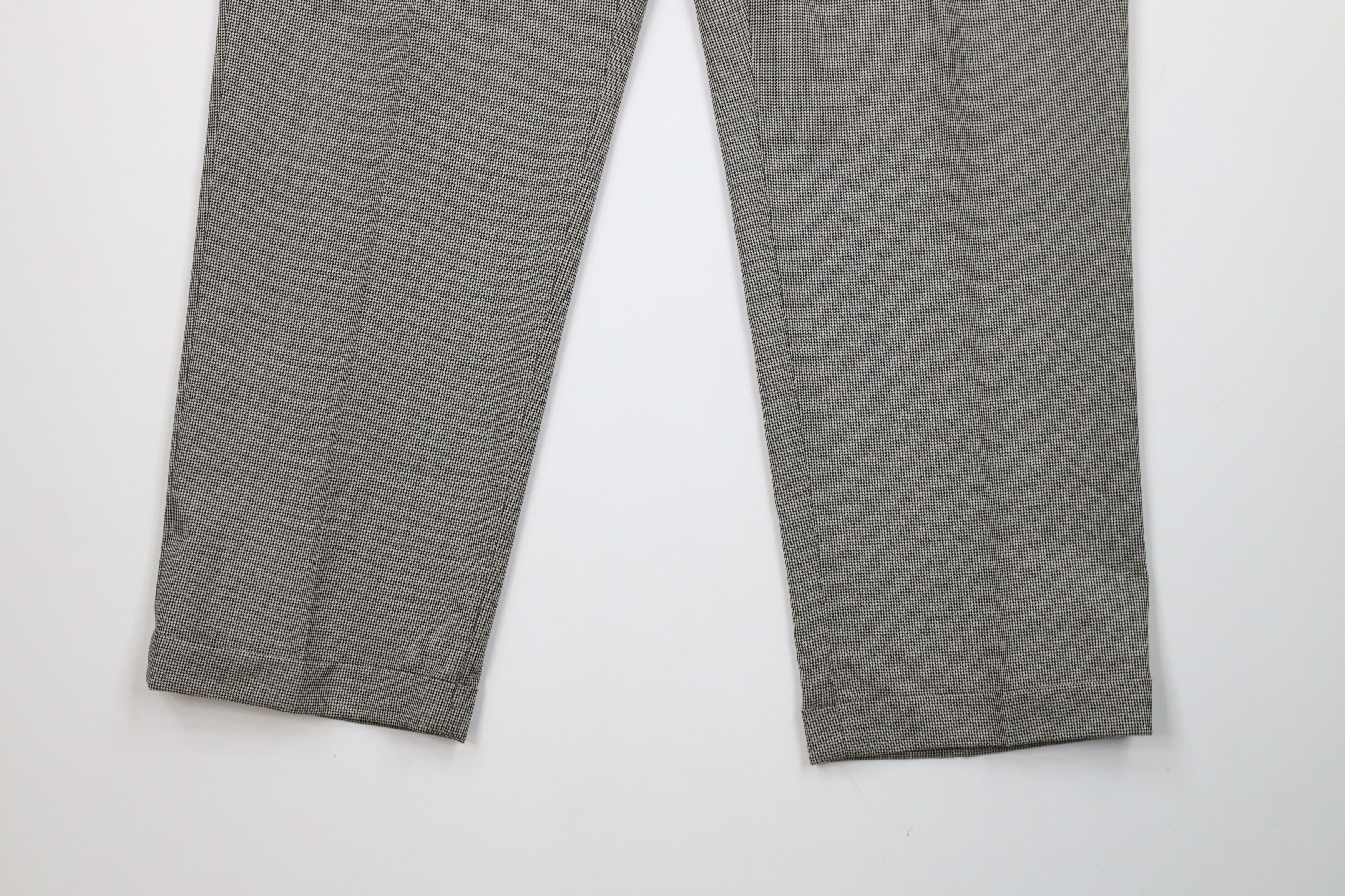 Tommy Hilfiger × Vintage Vintage 90s Tommy Hilfiger Houndstooth Wide Leg Chino Pants Size US 34 / EU 50 - 4 Thumbnail