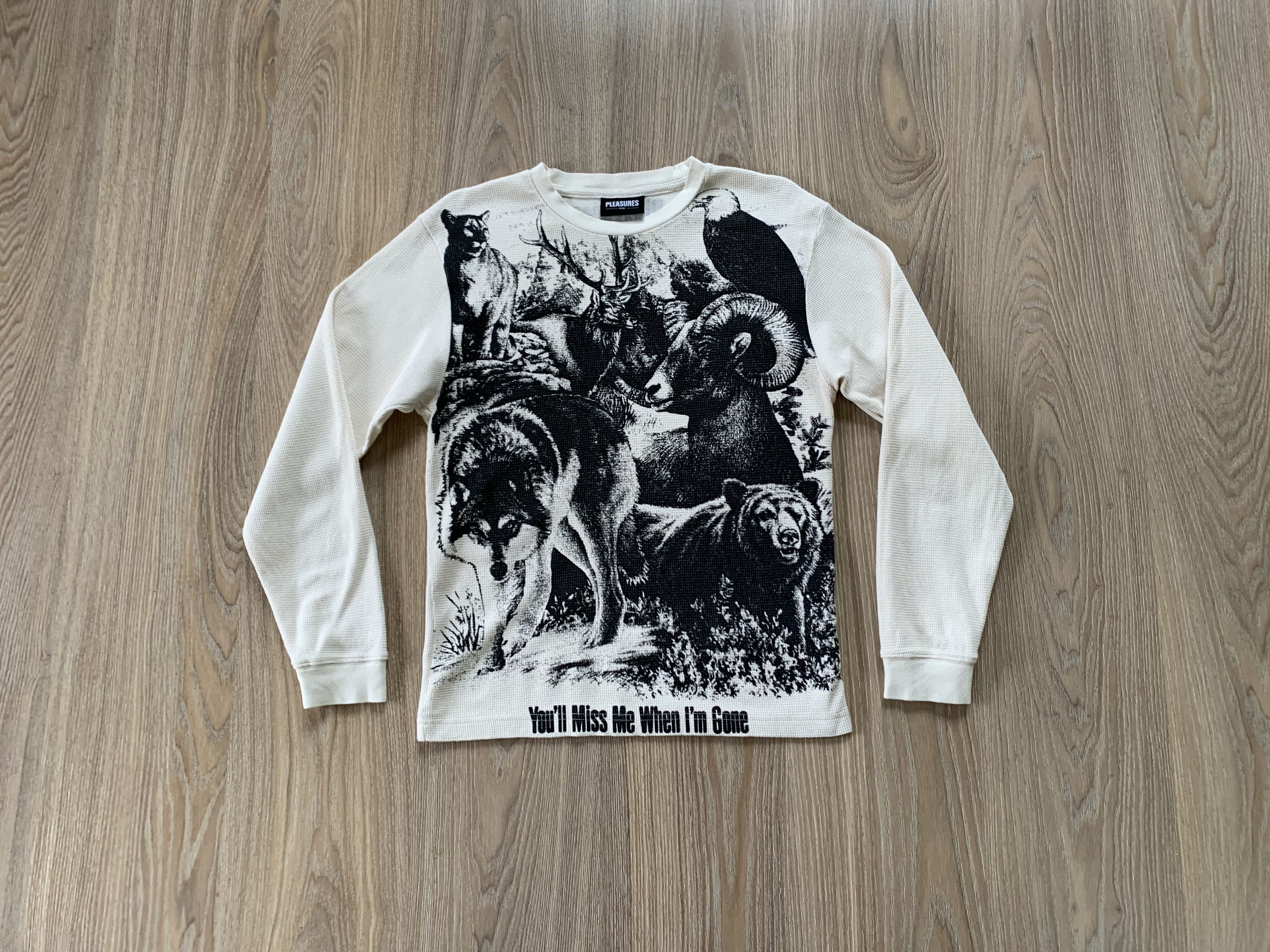 Pleasures Pleasures Printed Long Sleeve Sweatshirt Size US S / EU 44-46 / 1 - 1 Thumbnail