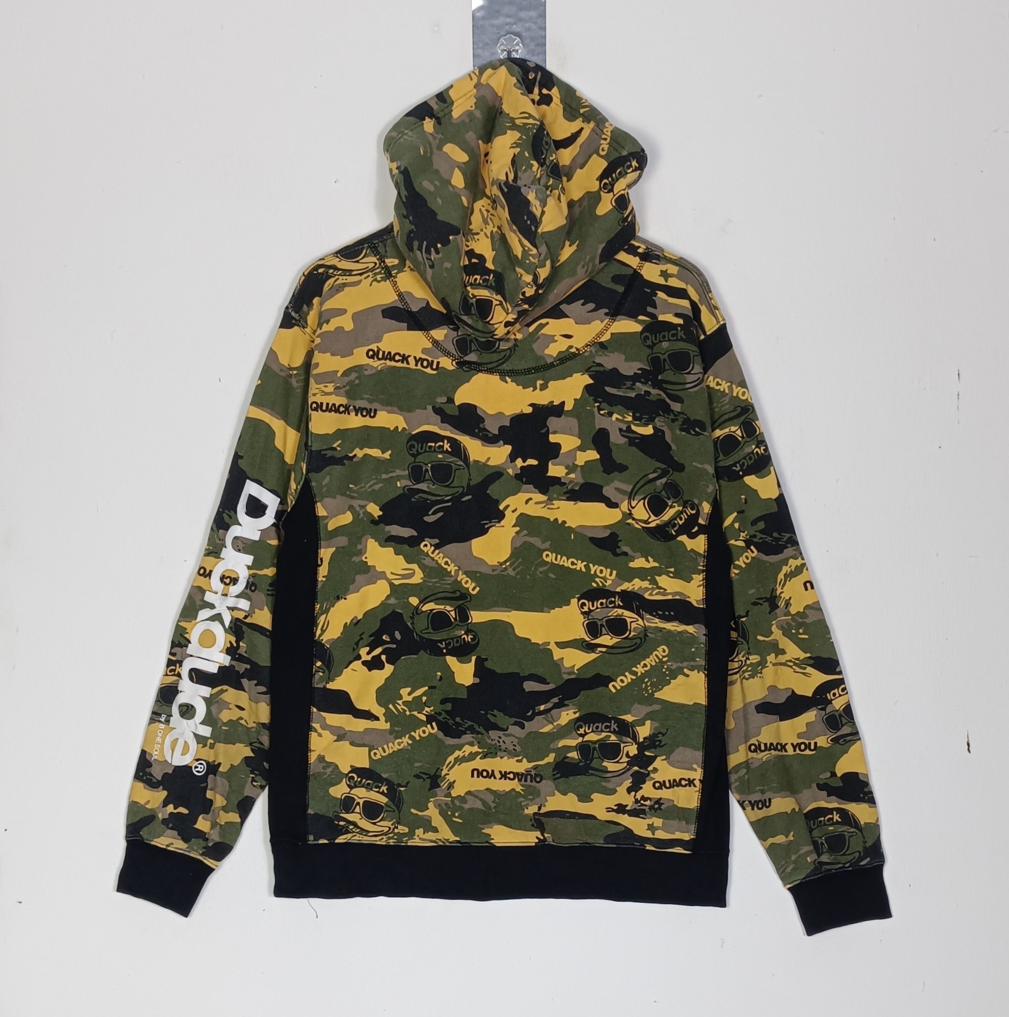 Japanese Brand Duck Dude B One Soul Camo Hoodie Size US L / EU 52-54 / 3 - 2 Thumbnail