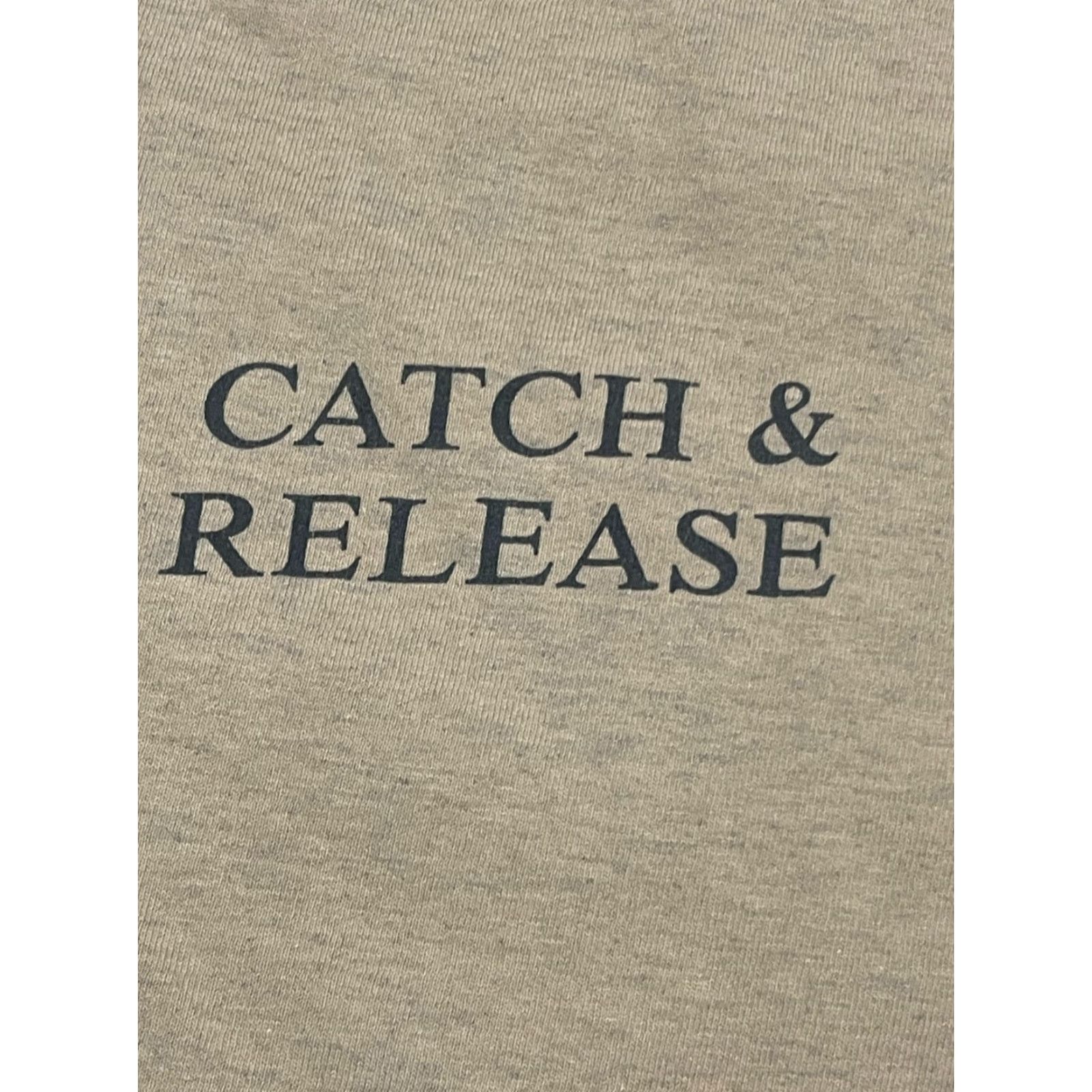 Vintage **Catch & Release XXL Brown Bass Mouth T-Shirt** User: **Vintage Catch & Release XXL Brown Bass Mouth Shirt** Size US XXL / EU 58 / 5 - 6 Thumbnail