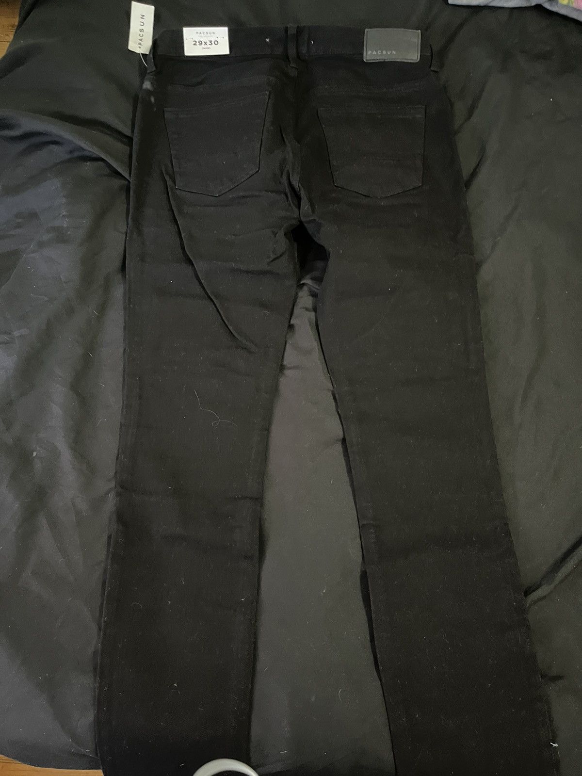 Pacsun Pacsun black denim game and watch Size US 31 - 8 Thumbnail