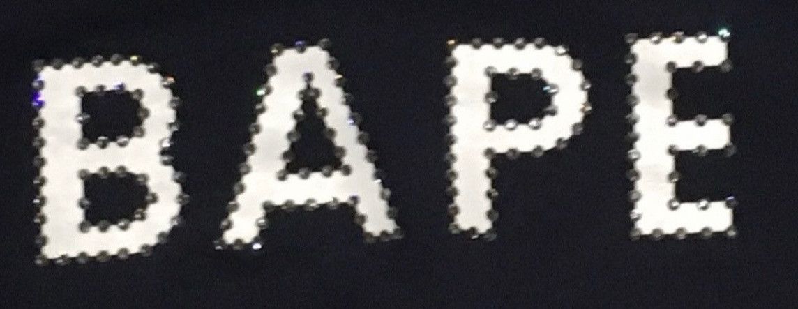 Bape Bape Swarovski Crew Neck pullover Sweatshirt Size US S / EU 44-46 / 1 - 3 Thumbnail