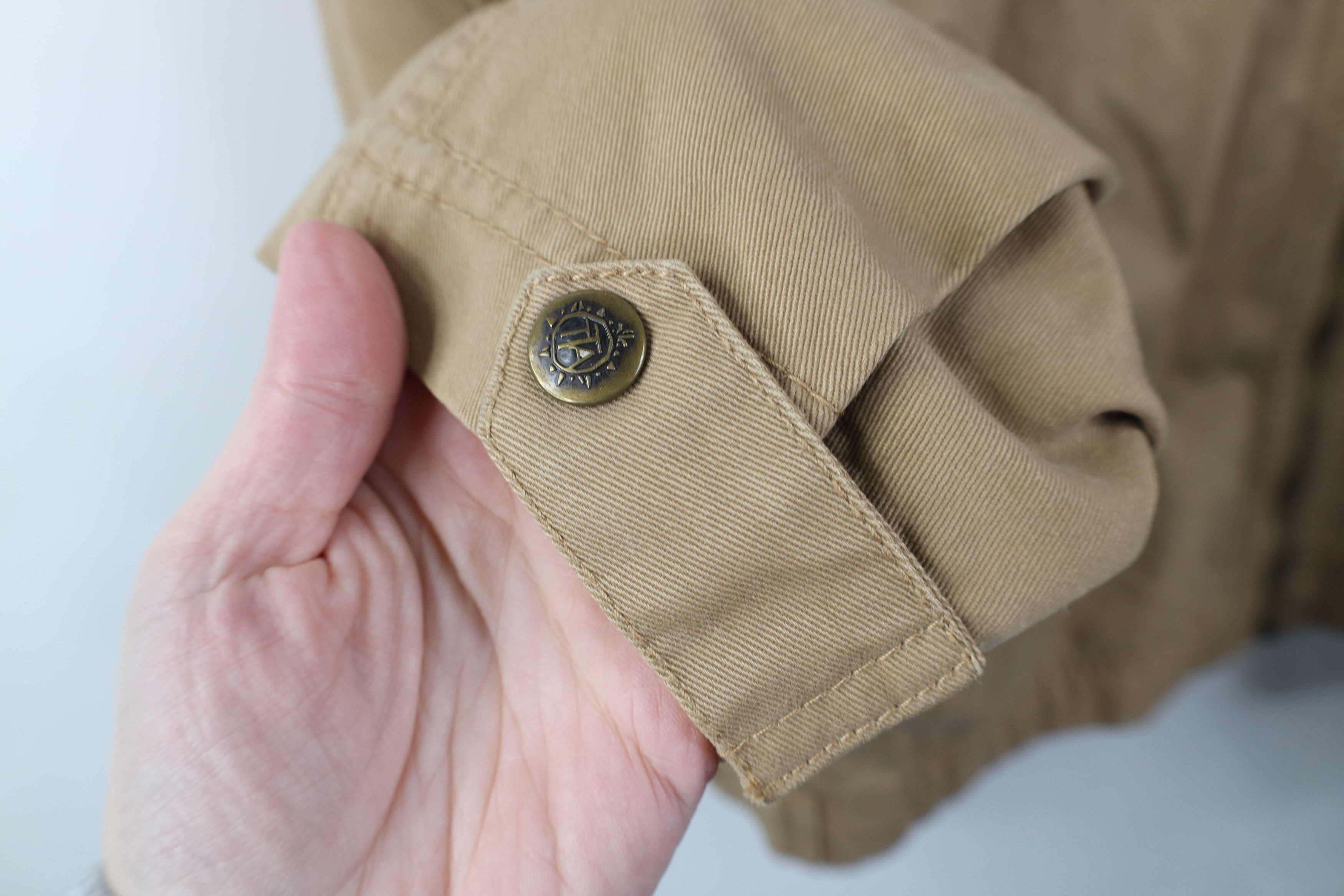 Vintage Vintage 90s Streetwear Pigment Dye Twill Bomber Jacket Brown Size US L / EU 52-54 / 3 - 9 Thumbnail