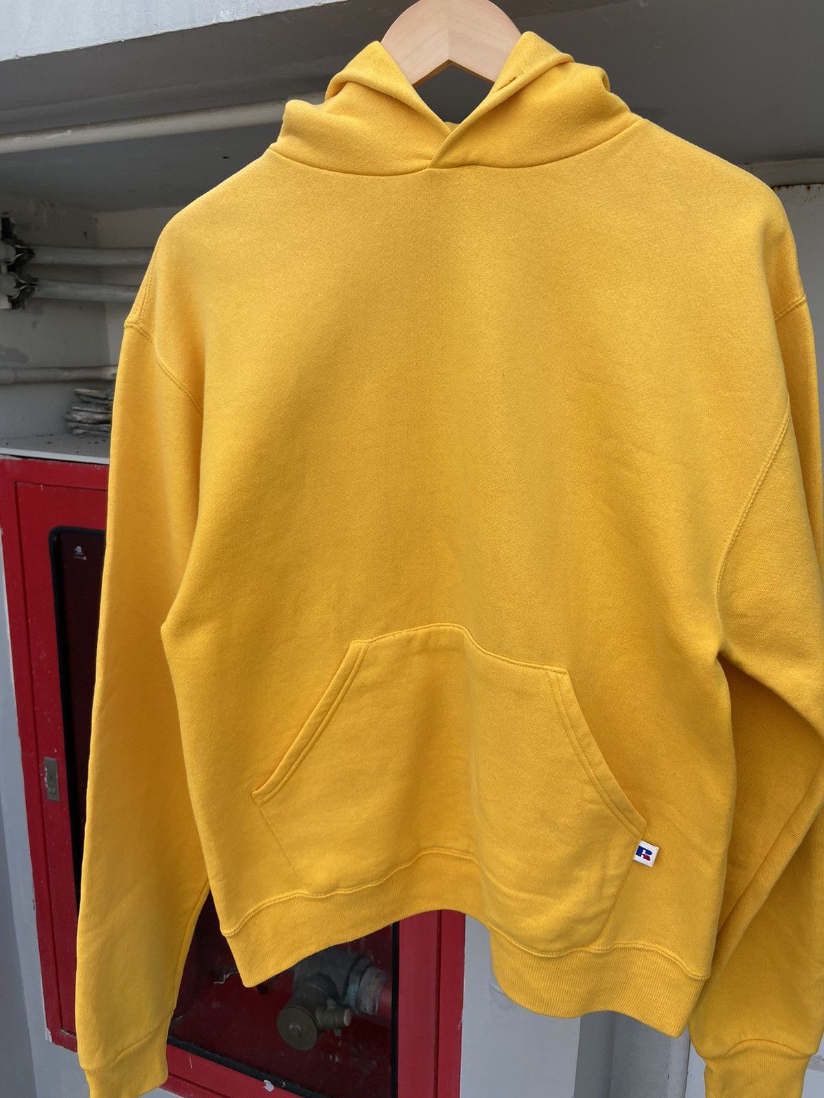Russell Athletic Vintage mustard Russell hoodie Size US XS / EU 42 / 0 - 10 Thumbnail