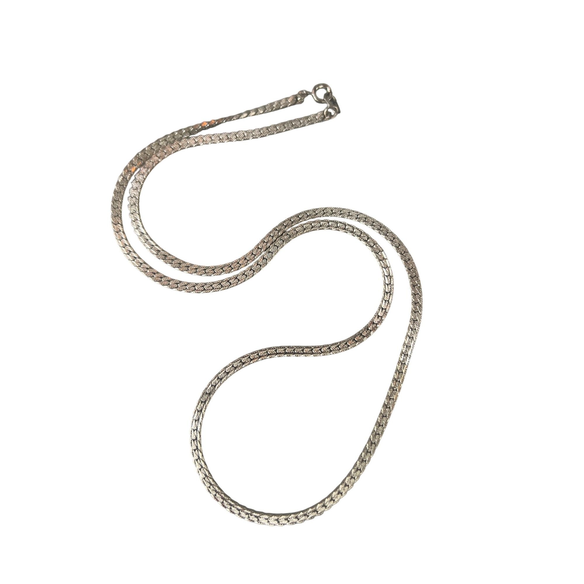 Other Vintage Korea Gold Tone Serpentine Chain Necklace Spring Rin Size ONE SIZE - 2 Thumbnail