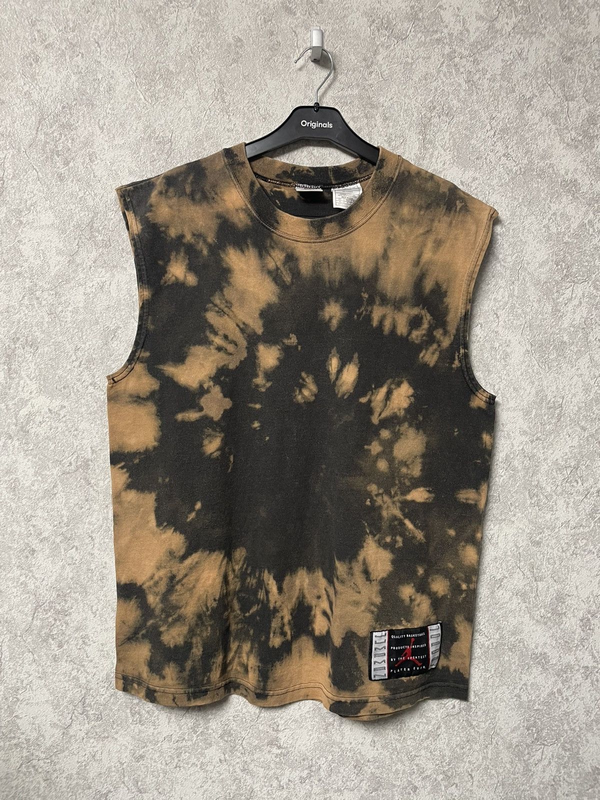 Nike Vintage 90s Nike Jordan Jampman Basketball Tie Dye Tank Top Size US M / EU 48-50 / 2 - 2 Thumbnail