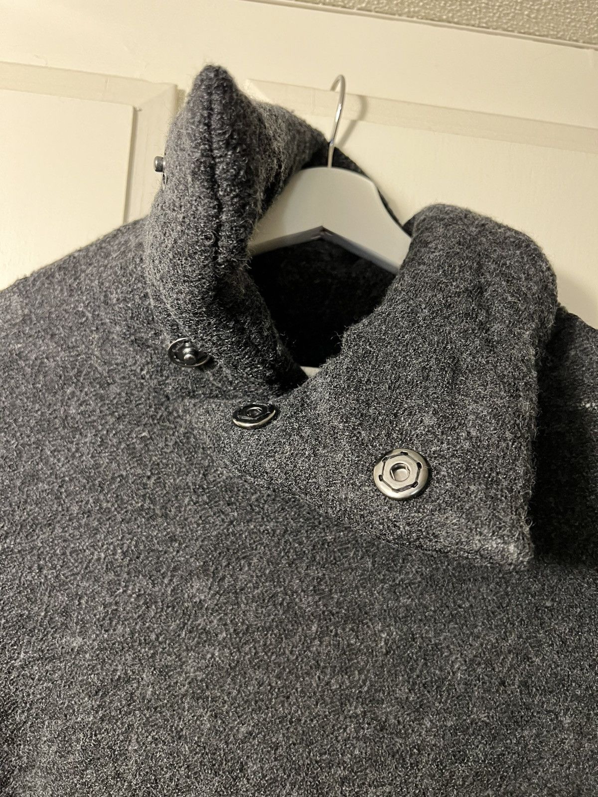 D.Hygen × Devoa Slub Wool Knite Highneck Pullover with pockets Size US M / EU 48-50 / 2 - 2 Thumbnail